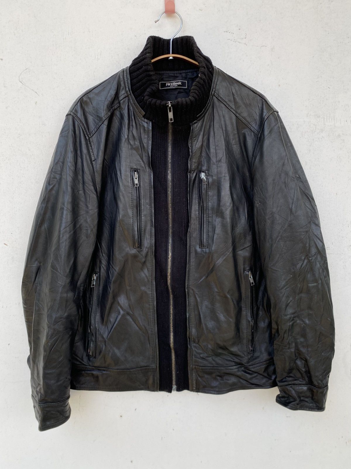 Genuine Leather Sheepskin Leather Jacket Size US M / EU 48-50 / 2 - 2 Thumbnail