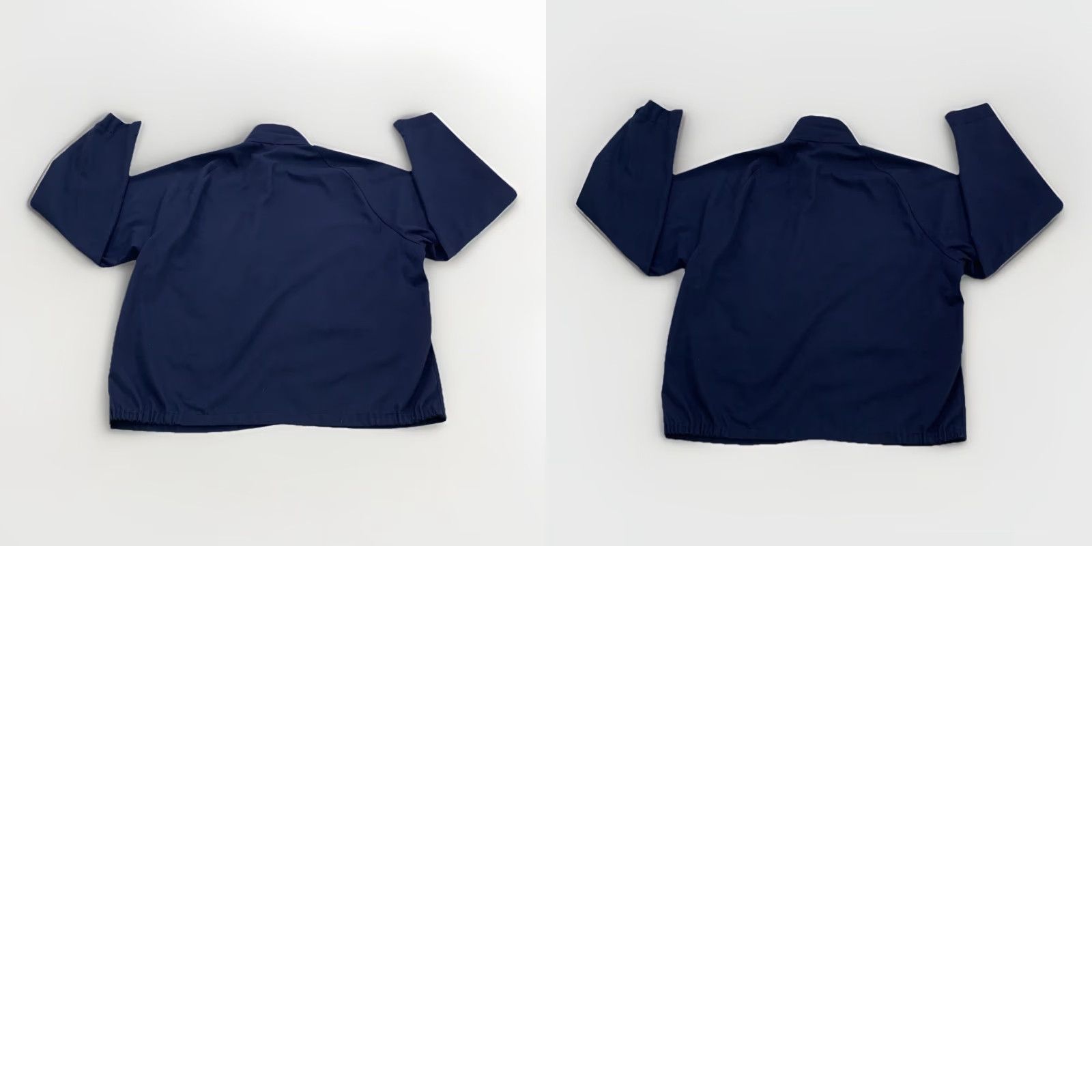 Penn VINTAGE Jc Penny’s Towncraft No Iron Lightweight Full Zip Navy Jacket Mens L 70s 80s Classic Shirt Size US L / EU 52-54 / 3 - 8 Thumbnail
