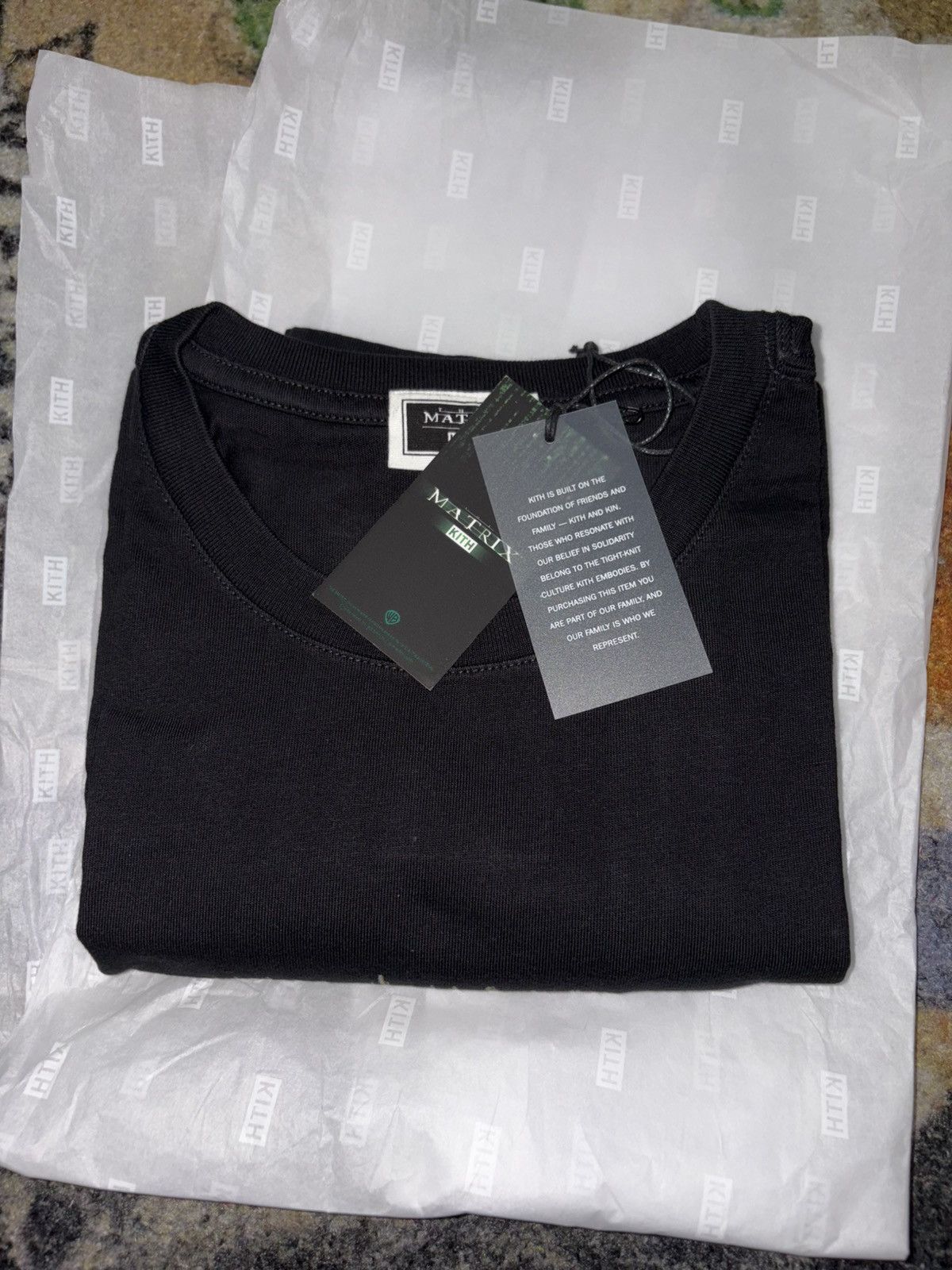 Kith KITH X MATRIX THE MATRIX HAS YOU TEE - BLACK Size US XL / EU 56 / 4 - 3 Thumbnail