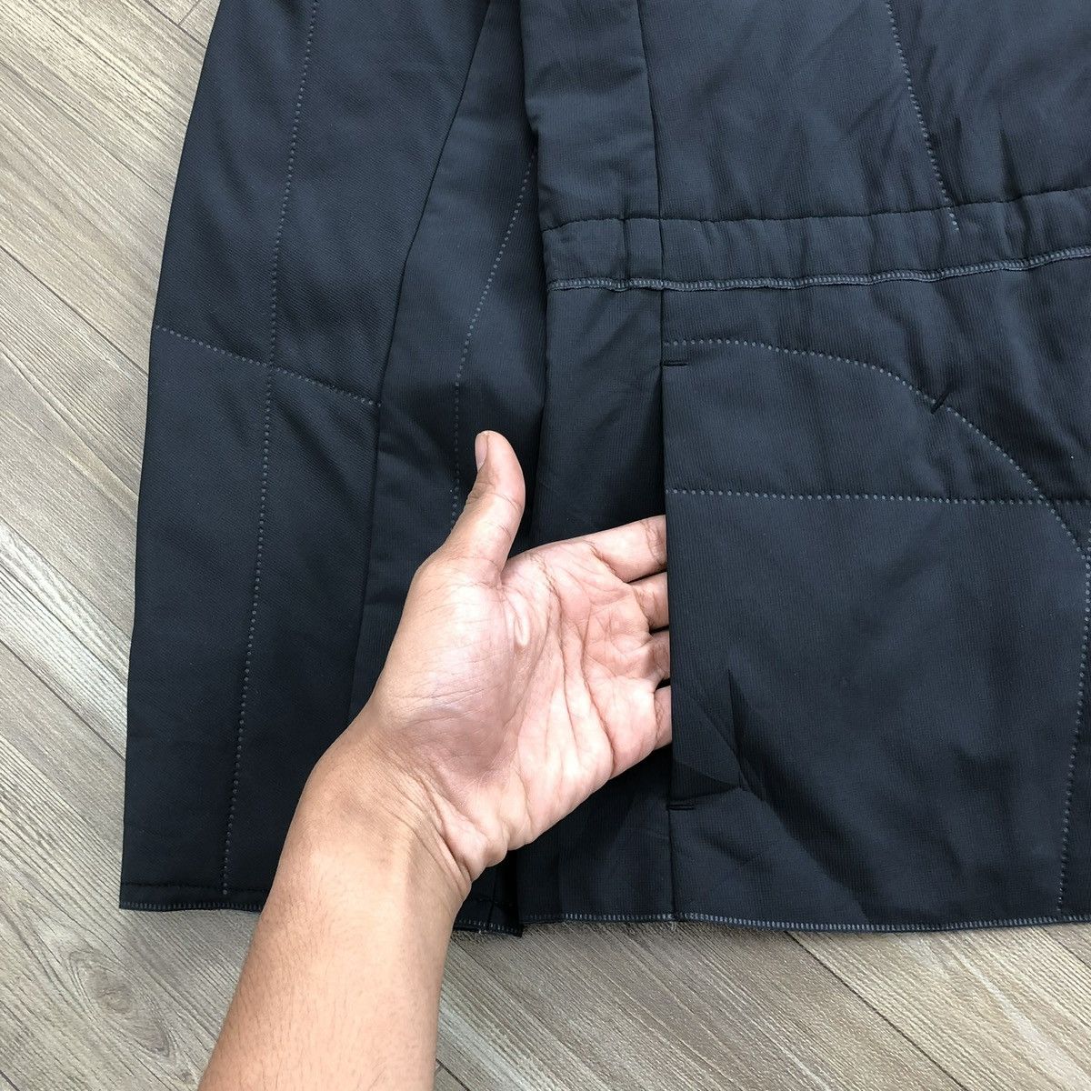 Issey Miyake Vintage Pleats Please Issey Miyake Quilted Polyester Jacket Size US L / EU 52-54 / 3 - 11 Thumbnail