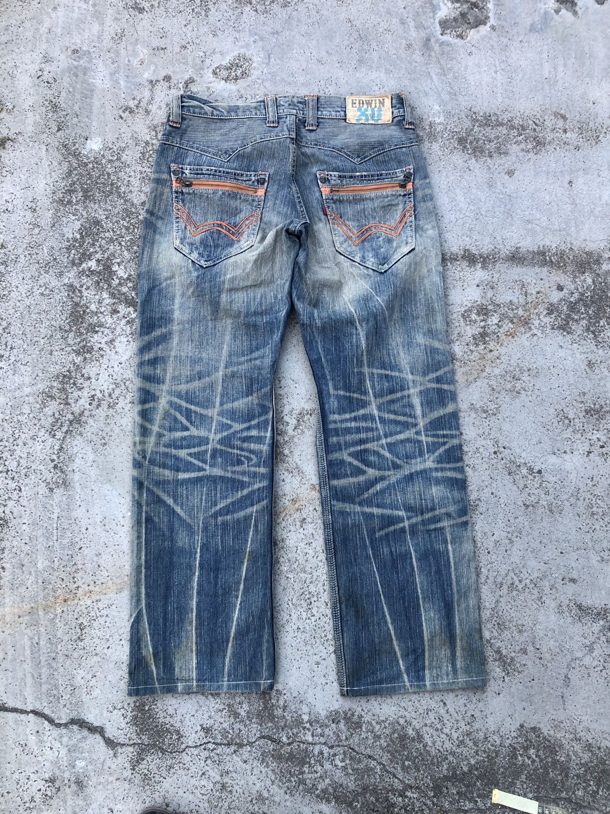 Edwin EDWIN XV RUSTY WASHED BLUE DENIM Size US 33 - 5 Thumbnail