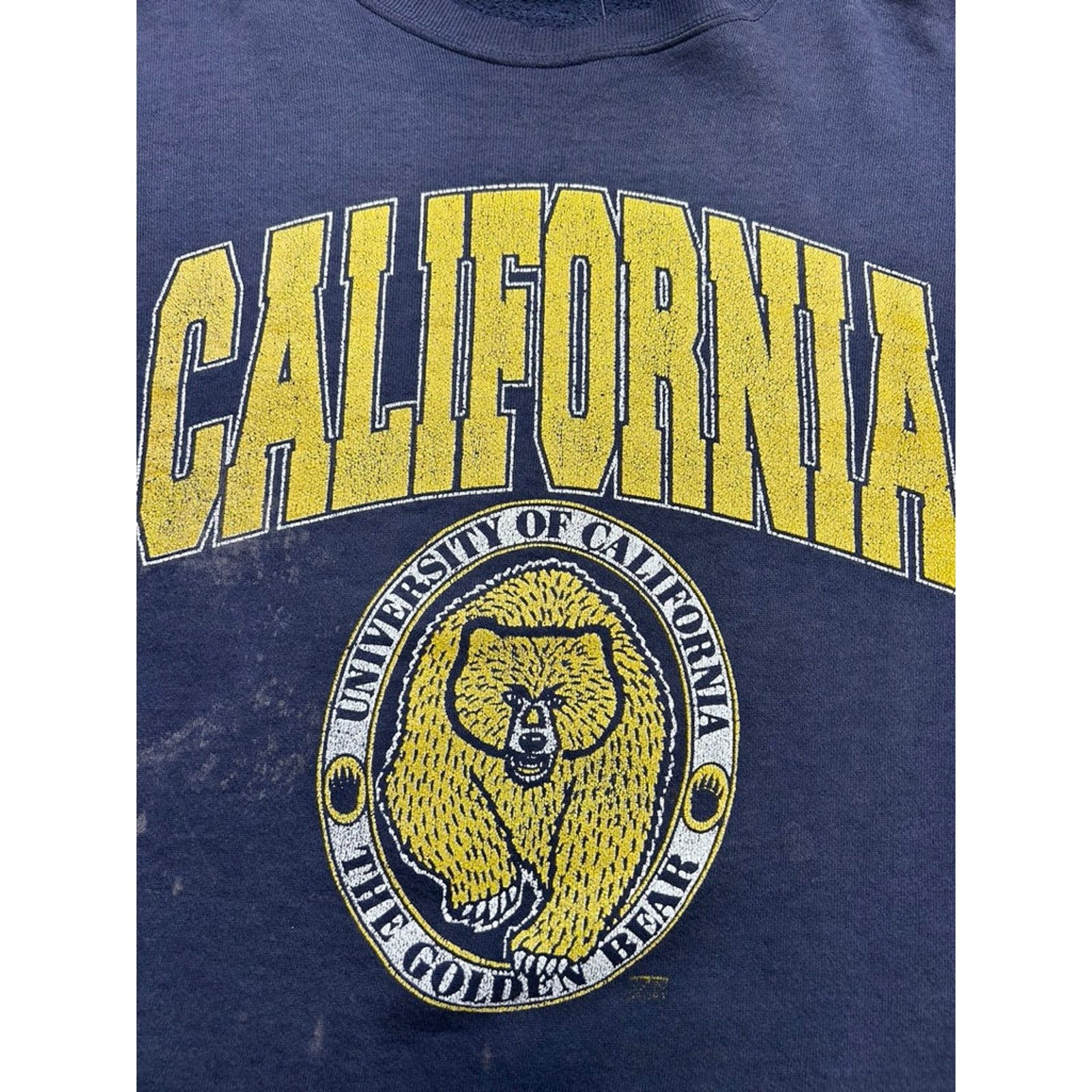 NCAA Vintage 90s Univeristy Of California Golden Bears XXL Size US XXL / EU 58 / 5 - 4 Thumbnail