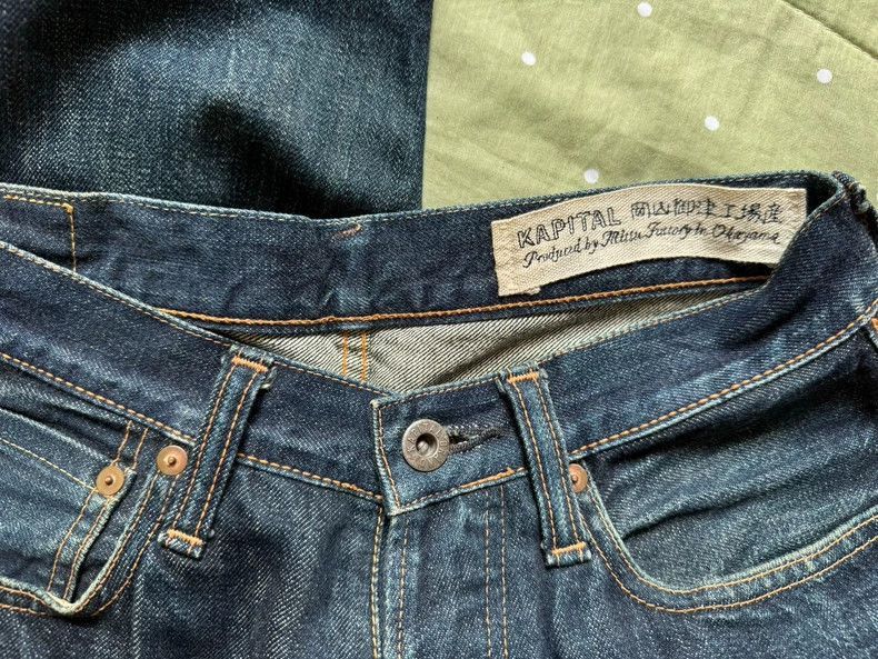 Kapital Kapital Raw Denim Straight Jeans Size US 29 - 3 Thumbnail