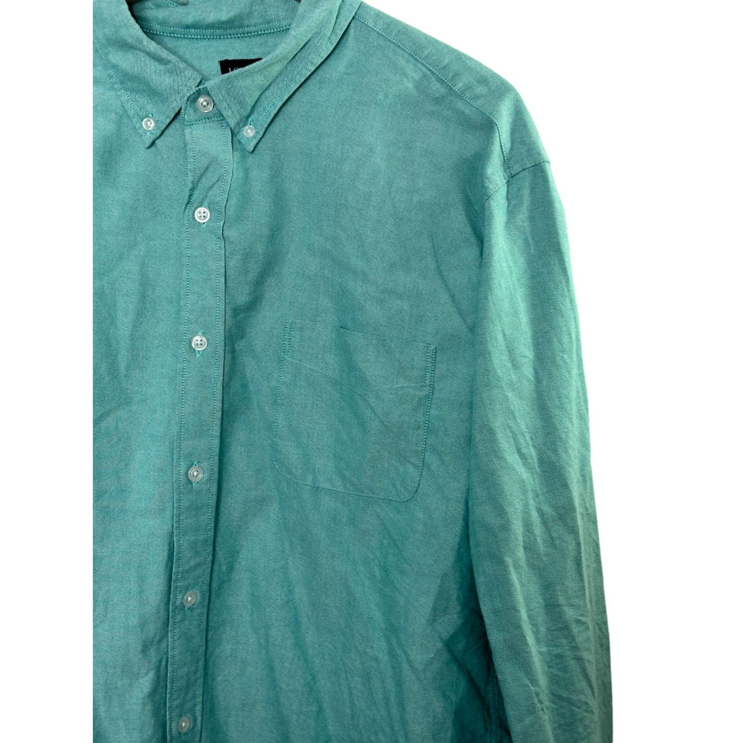 J.Crew J. Crew Flex Green Long Sleeve Button-Up Men's XL 17-17.5 Size US XL / EU 56 / 4 - 4 Thumbnail