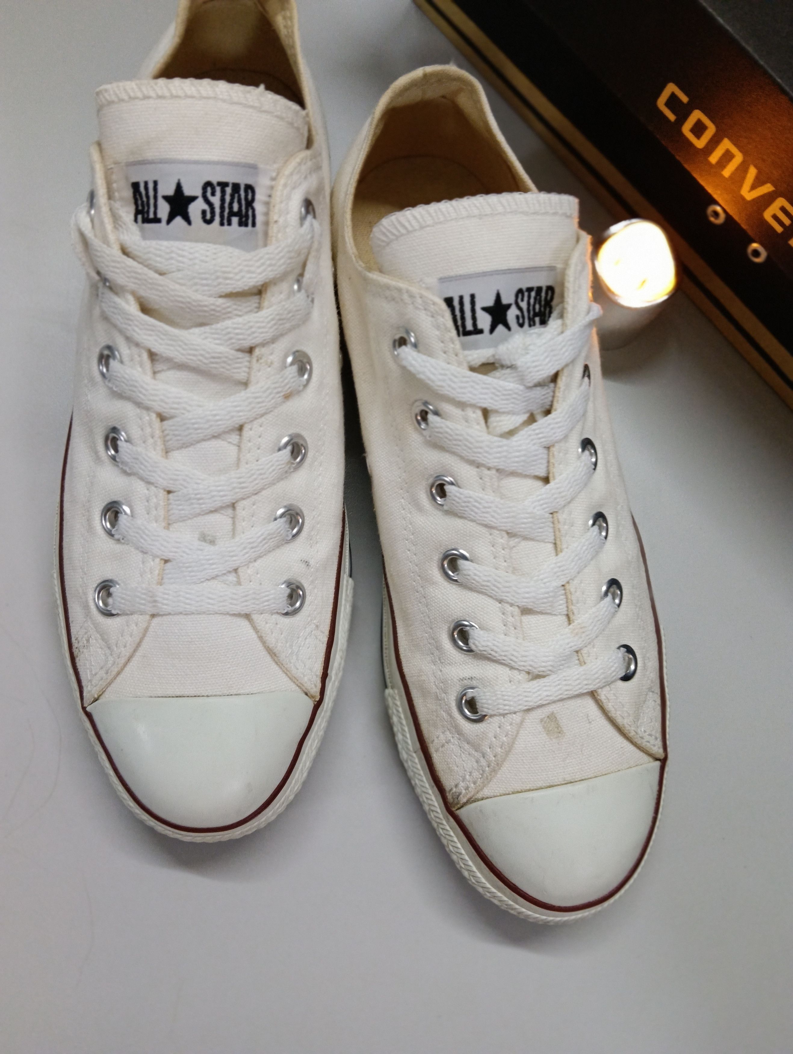 Converse Vintage Converse all stars white US 7/ EU 40 Size US 7 / EU 40 - 10 Thumbnail