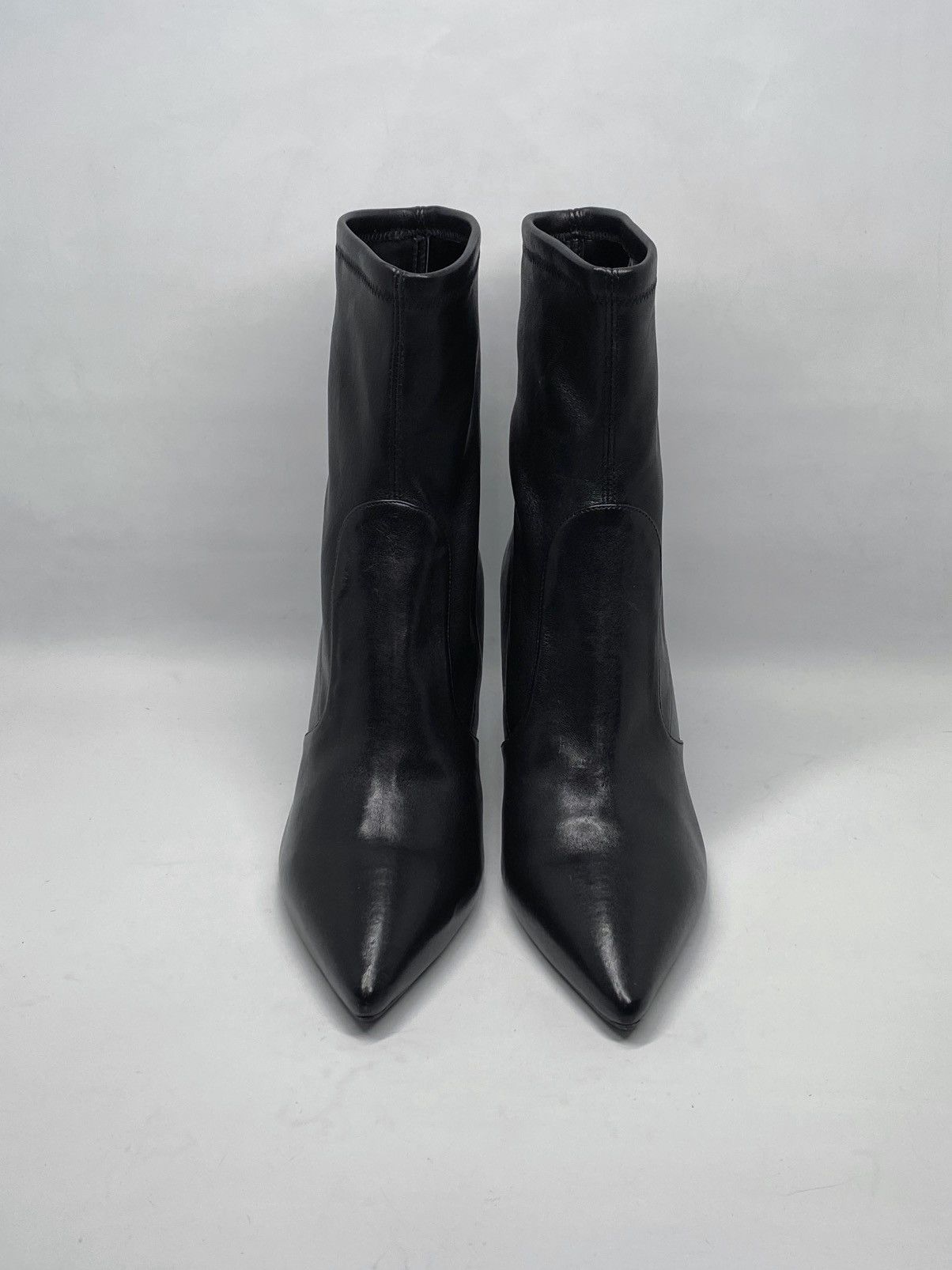 Stuart Weitzman Linsi 75 Leather Sock Bootie size 11