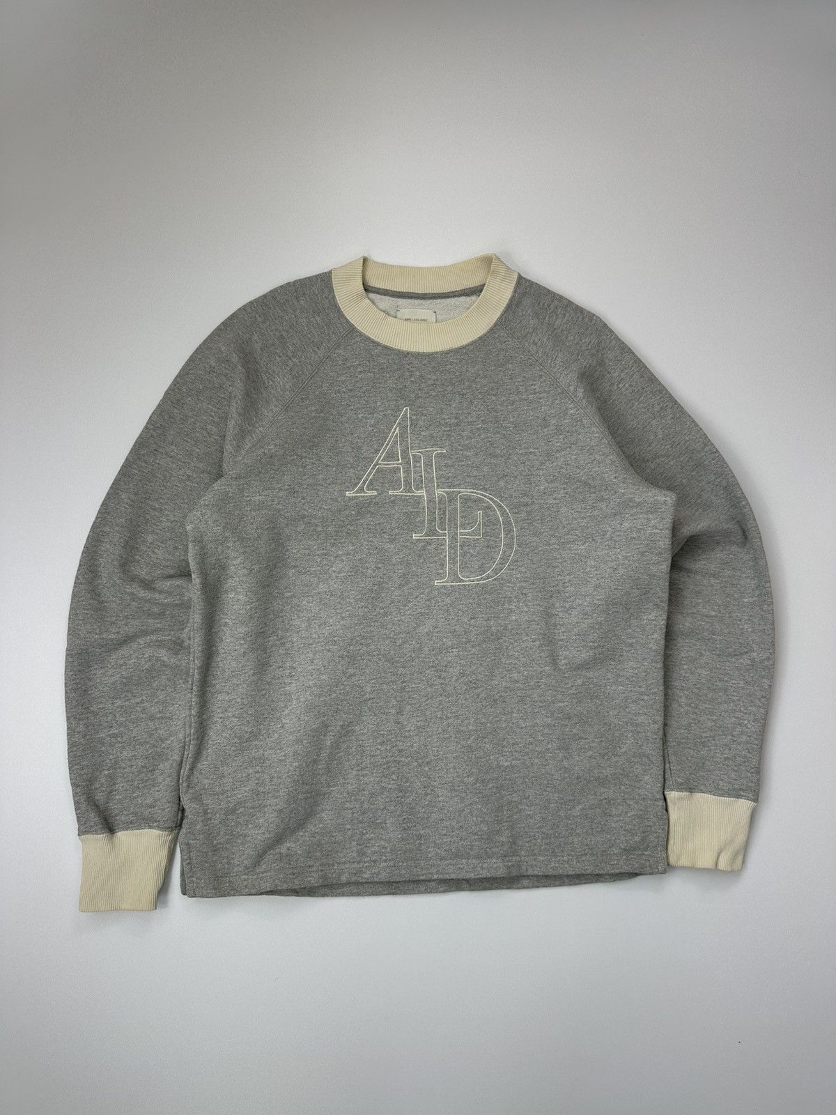 Aime Leon Dore Aim Leon Dore Sweatshirt Luxury Gray Logo Size US M / EU 48-50 / 2 - 1 Thumbnail