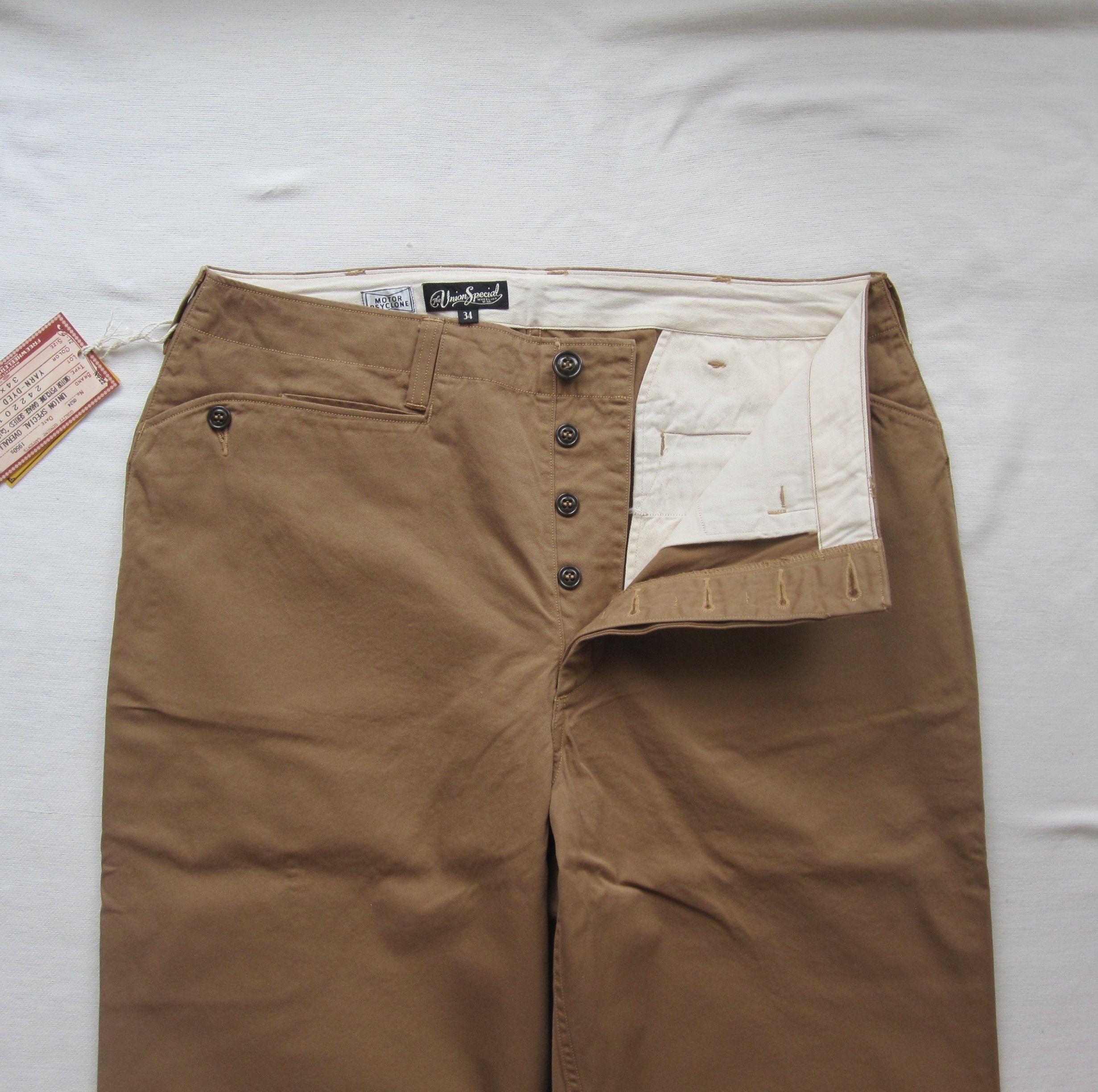 Freewheelers “Cal” TROUSERS Size US 34 / EU 50 - 2 Thumbnail