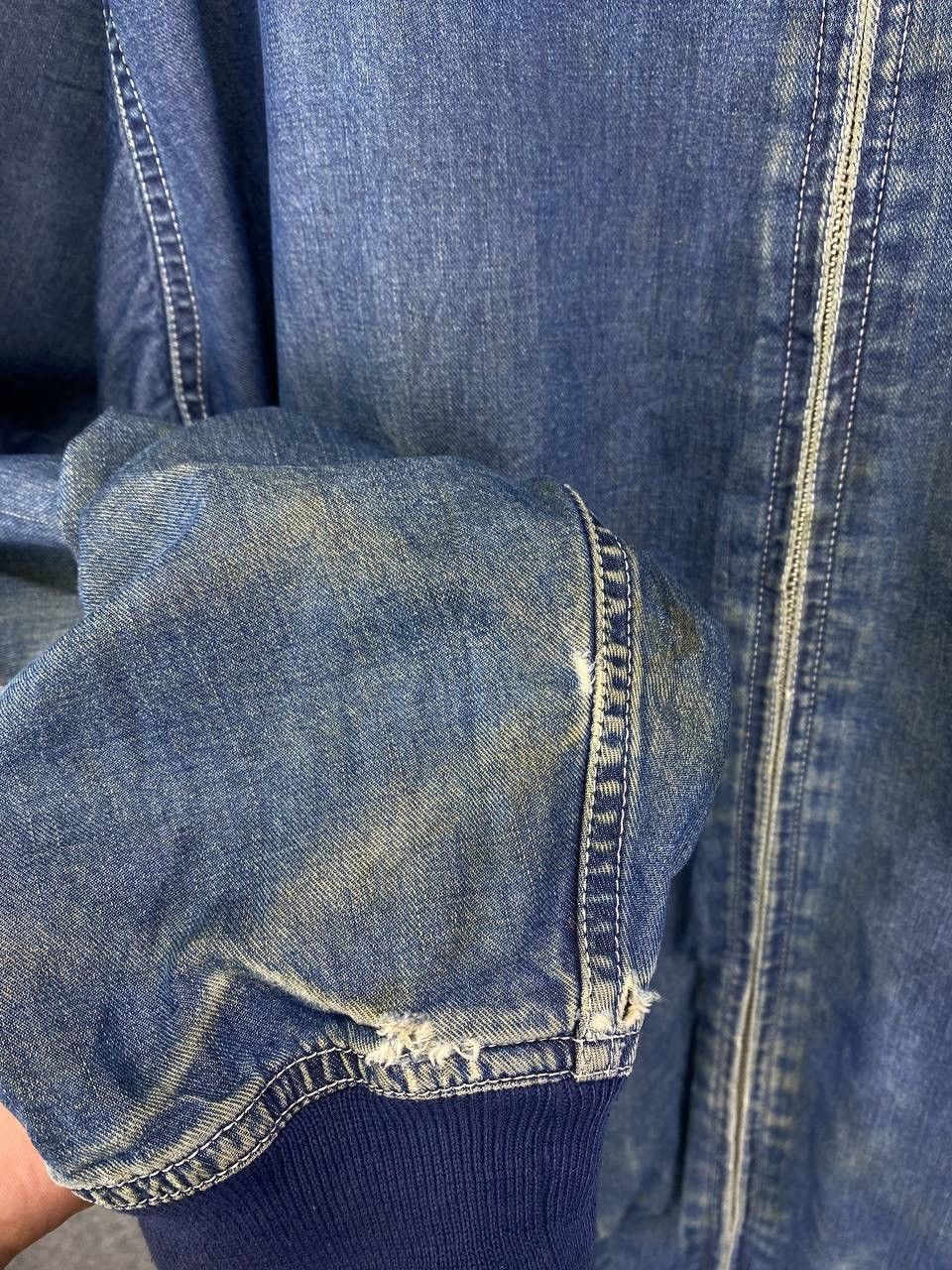 Vintage Vintage Dunlop International Denim Jacket Size US L / EU 52-54 / 3 - 15 Thumbnail