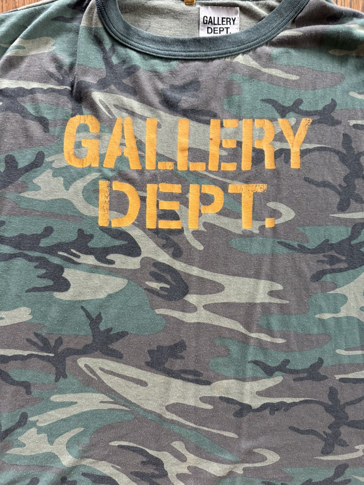 Gallery Dept. Gallery Dept. Camouflage Tshirt. Used/Worn Size US L / EU 52-54 / 3 - 2 Thumbnail