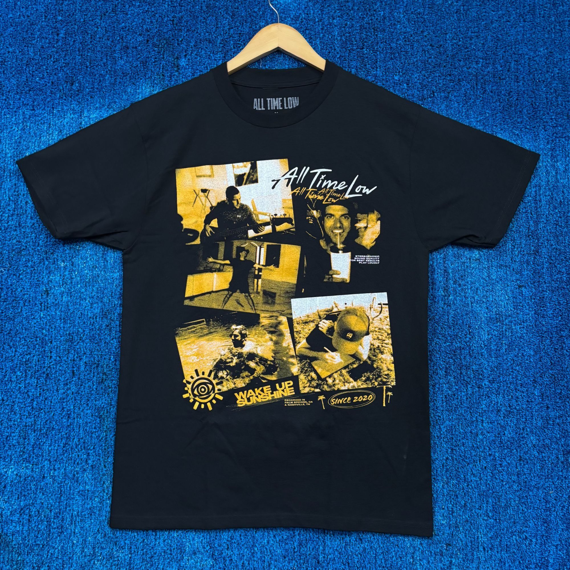 Band Tees All Time Low Wake Up Sunshine Album Tour Collage Band Tee M Size US M / EU 48-50 / 2 - 1 Thumbnail