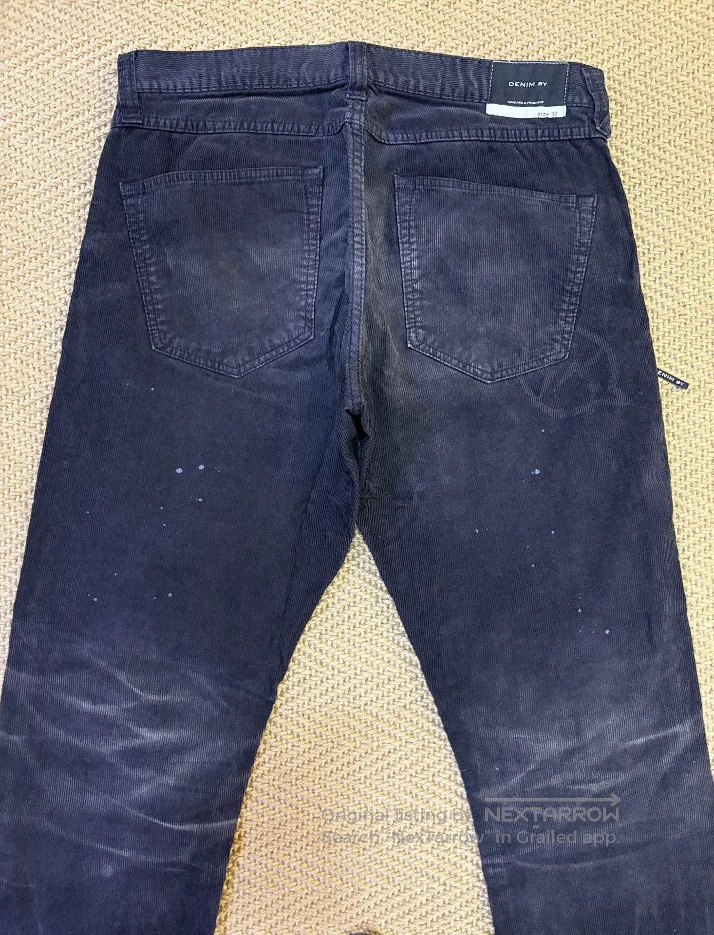 Fragment Design Vanquish & Fragment Corduroy Patch Casual Pants. Size US 32 / EU 48 - 3 Thumbnail