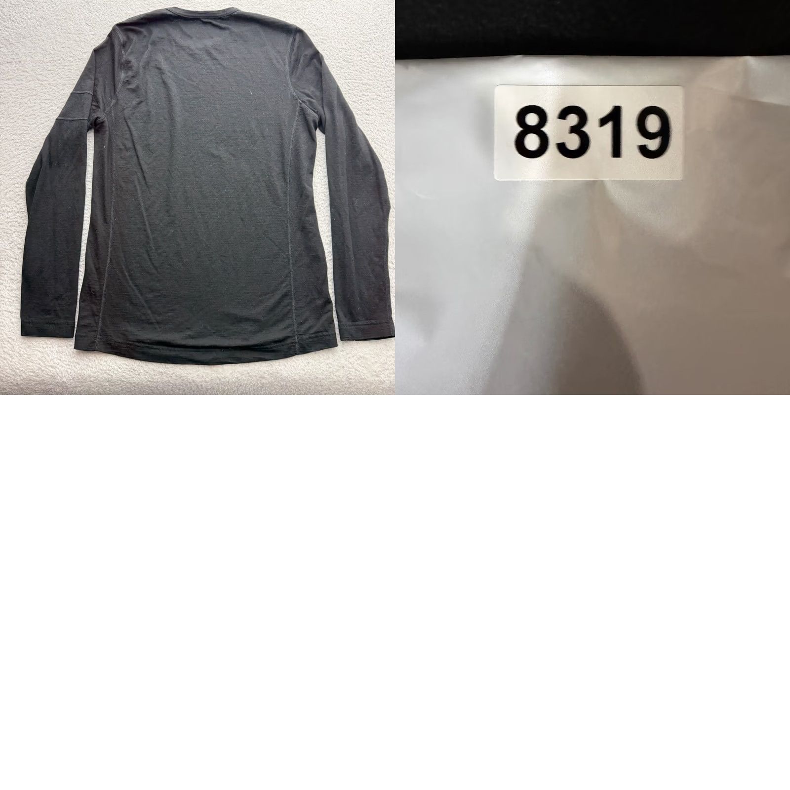 Rapha Rapha Men's Merino Base Layer Long Sleeve Black Extra Fine Wool L Large Crew Neck Shirt Size US L / EU 52-54 / 3 - 8 Thumbnail