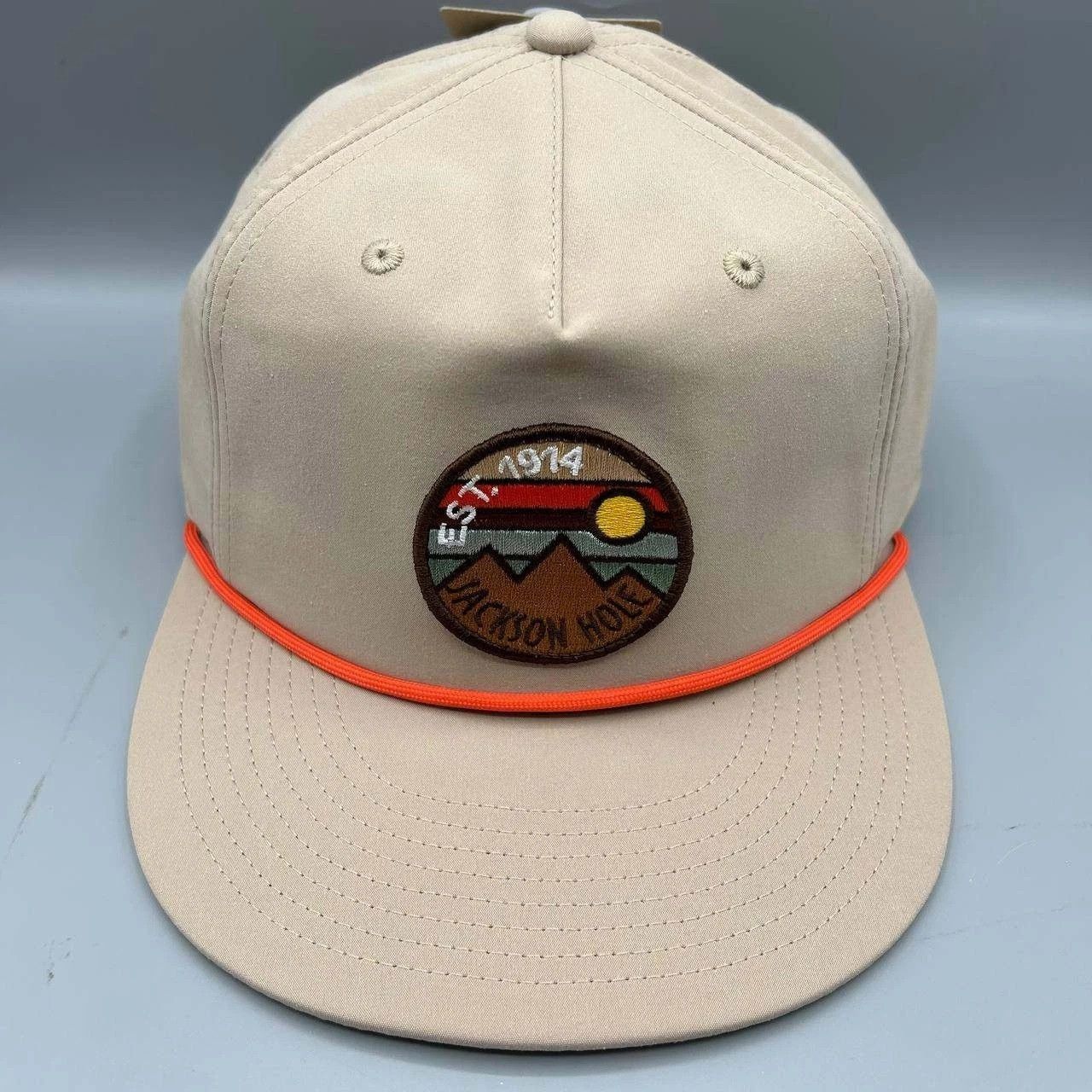 The Game Jackson Hole Hat Men Beige Embroidered The Game Snap Back Size ONE SIZE - 1 Thumbnail