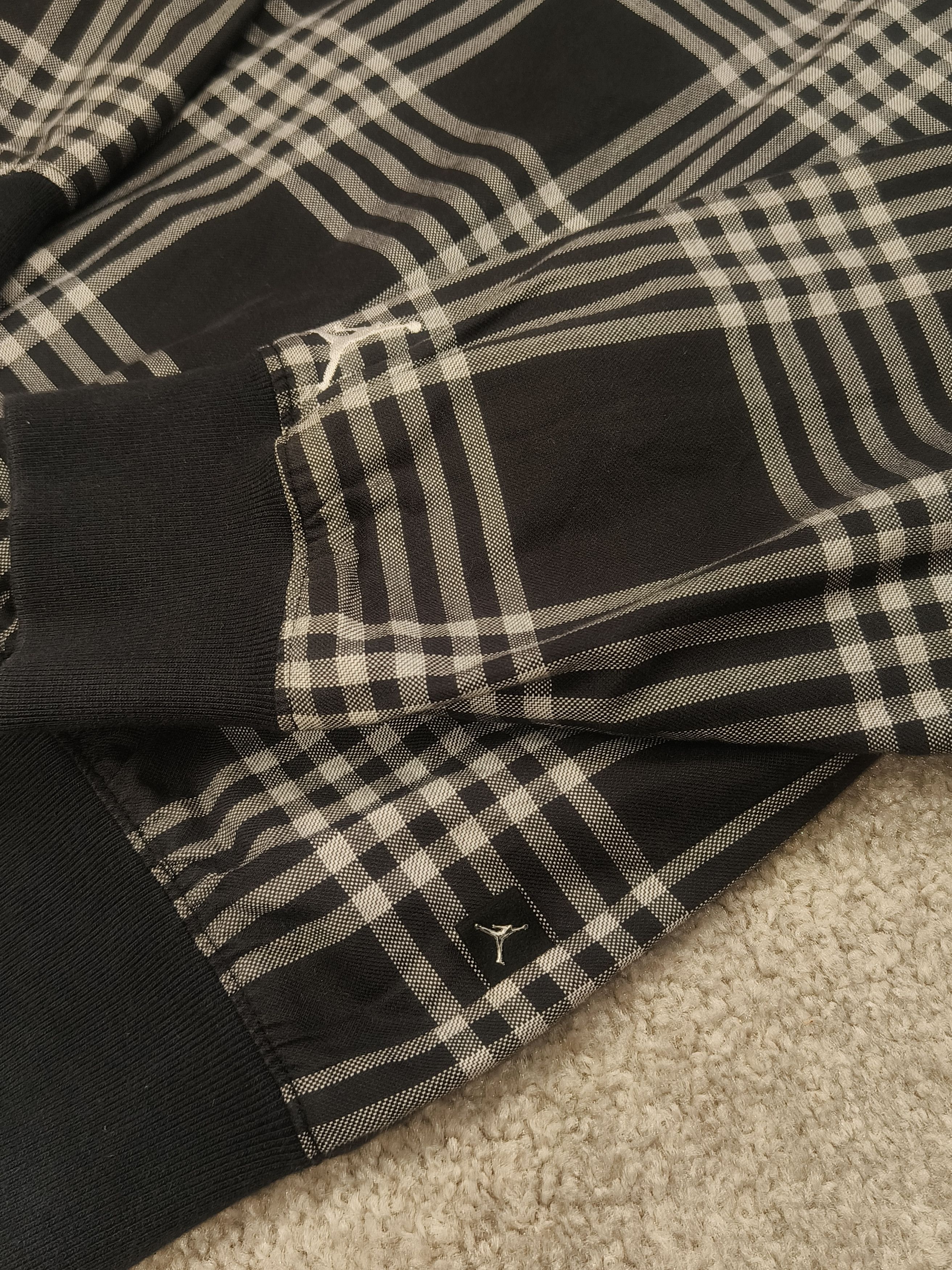Jordan Brand Jordan Brand Plaid Check Hoodie Full Zip Streetwear Jacket Size US S / EU 44-46 / 1 - 4 Thumbnail