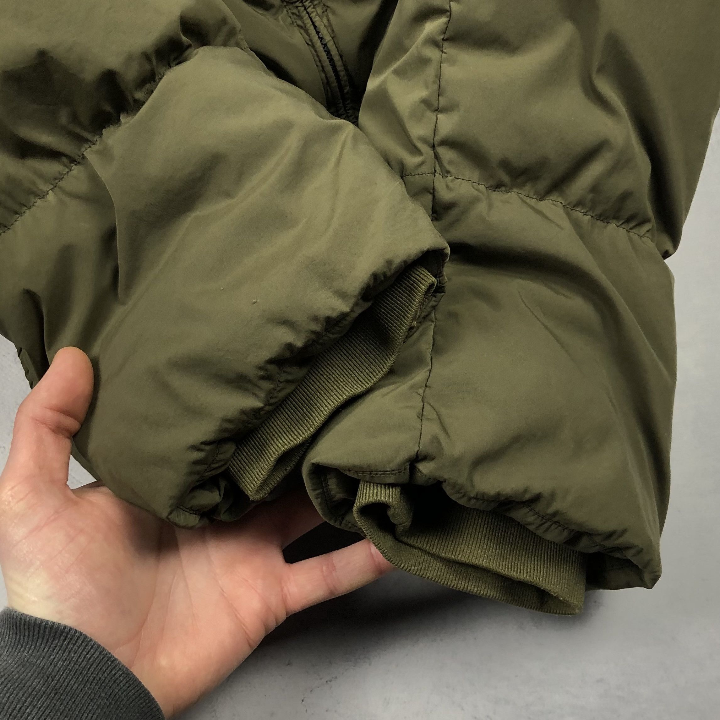 C.P. Company C.P. Company Nycra Stretch Nylon Shell Goggle Down Jacket Size US XL / EU 56 / 4 - 13 Thumbnail