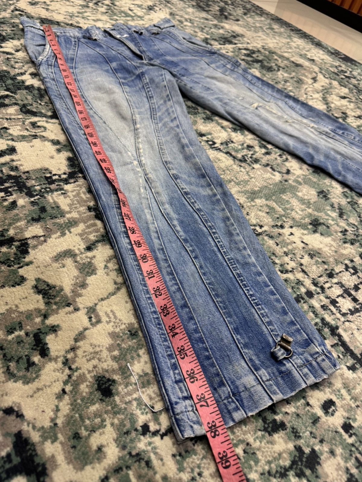 CLOSED 1980s MARITHE FRANCOIS GIRBAUD X CLOSED TUPAC SHAKUR JEANS Size US 35 - 17 Thumbnail
