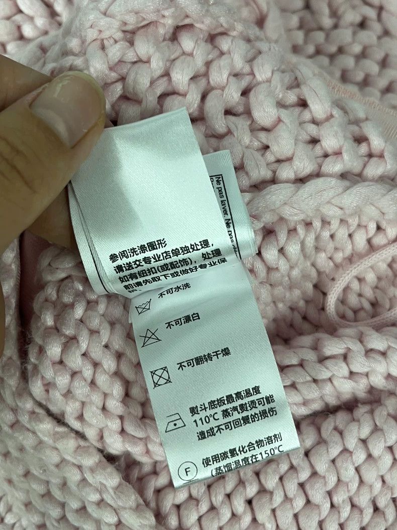 Chanel Chanel Pink thick knitted skirt Size 25" / US 0 / IT 36 - 6 Thumbnail