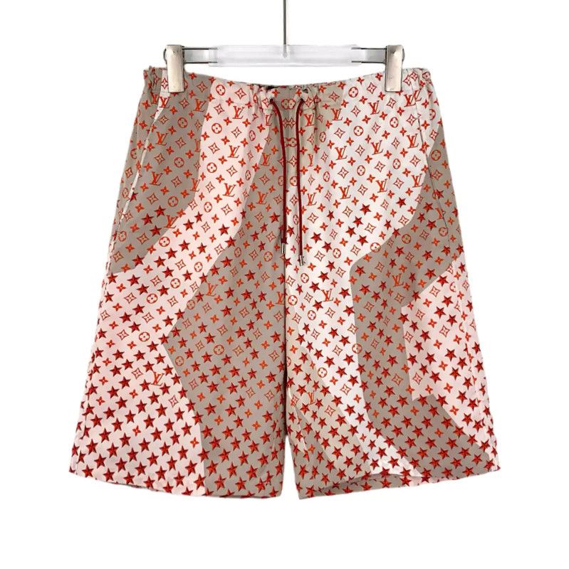 Louis Vuitton Louis Vuitton Pink Polyester Ladies Shorts 0089 Size 23" - 1 Thumbnail