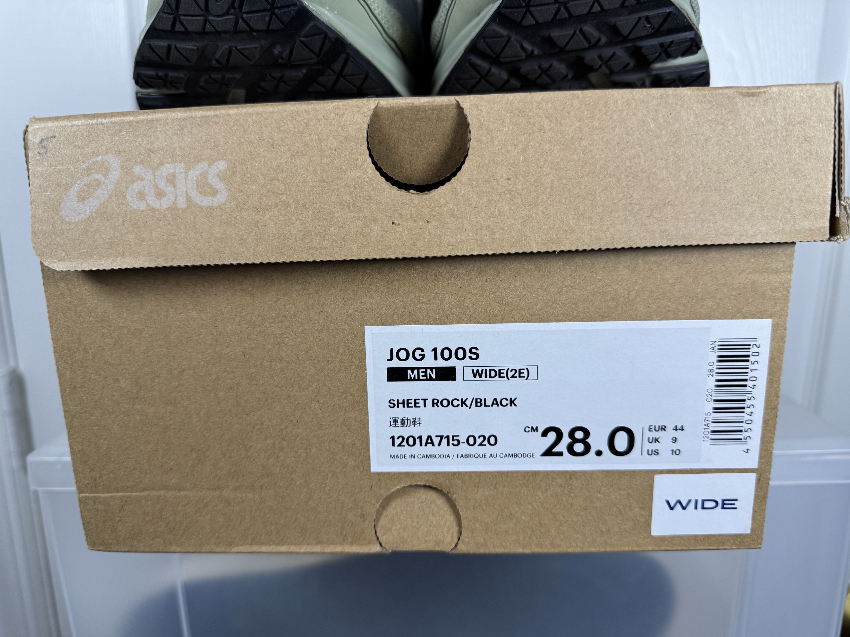 Asics JOG 100S Korea Exclusive 10 WIDE Size US 10 / EU 43 - 9 Thumbnail