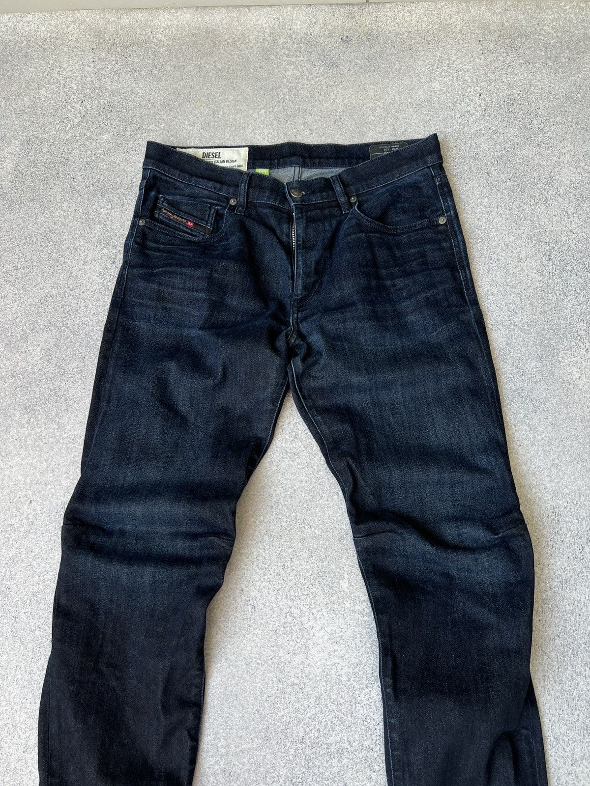 Diesel × Vintage Vintage Diesel D-Strukt Archival Denim Pants Size US 32 / EU 48 - 4 Thumbnail