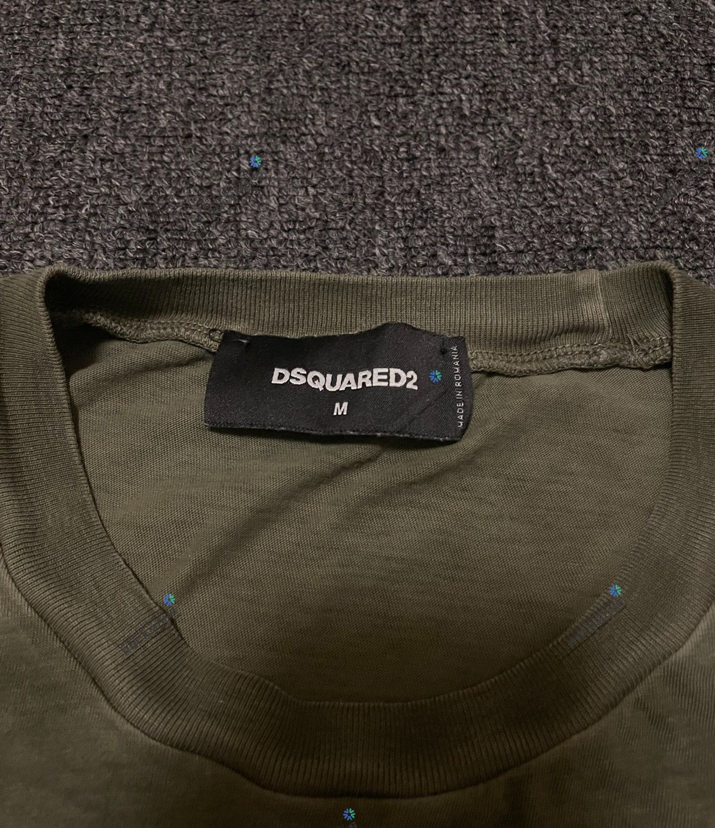 Dsquared2 Dsquared2 men's green washed T-shirt size M Size US M / EU 48-50 / 2 - 4 Thumbnail