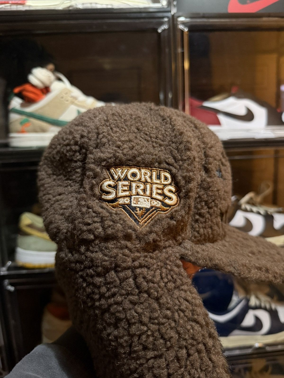 MyFitteds 7 1/4 MyFitteds Sherpa Dog Ears NY Yankees Dave East Brown Size ONE SIZE - 4 Thumbnail