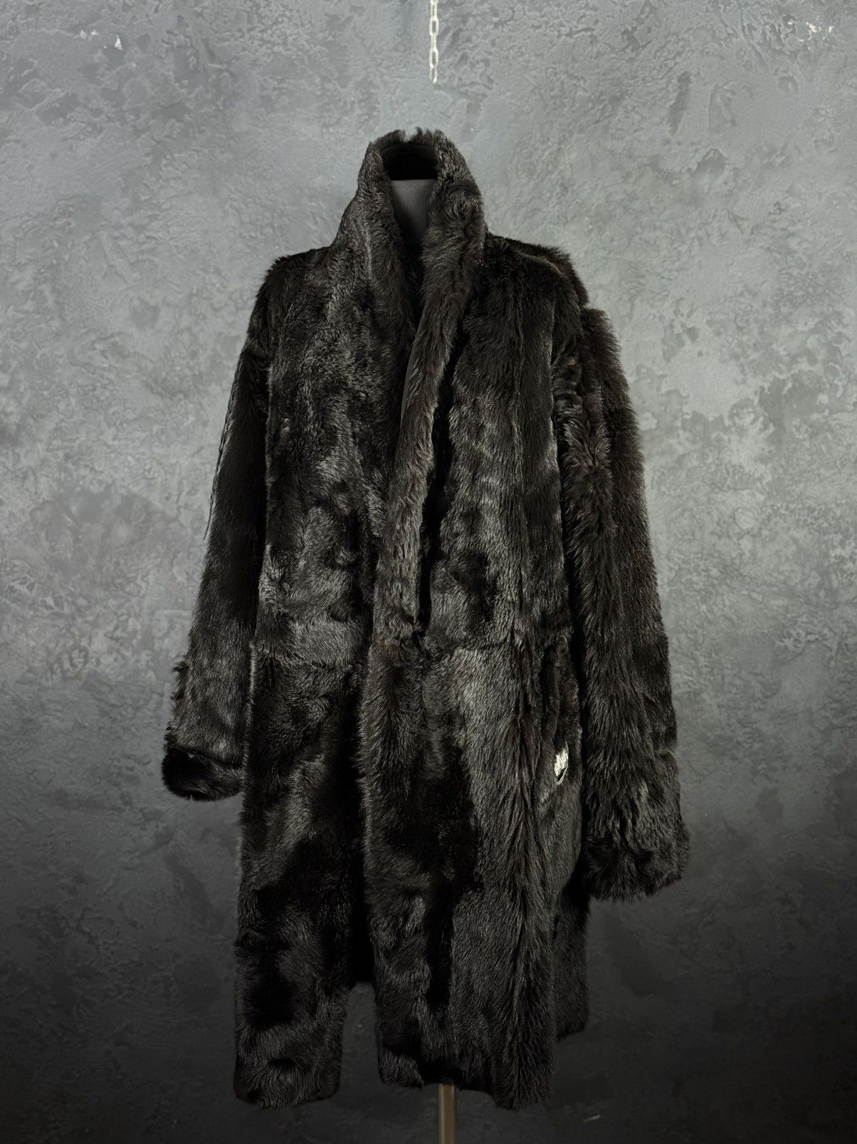 Max Mara Max Mara Shearling Sheepskin Coat Black Fur Made in Italy Size L / US 10 / IT 46 - 12 Thumbnail