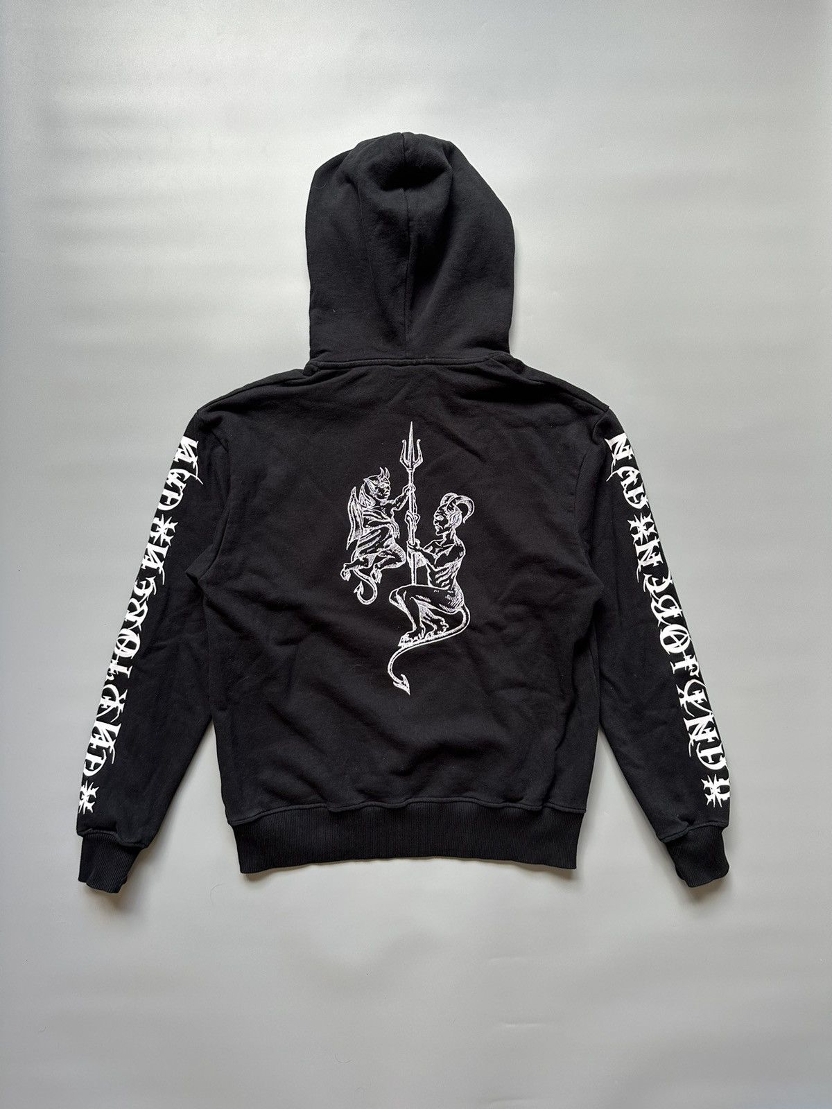 Han Kjobenhavn Han Kjobenhavn Demons Print Hoodie Long Sleeve Black Size S Size US S / EU 44-46 / 1 - 1 Thumbnail