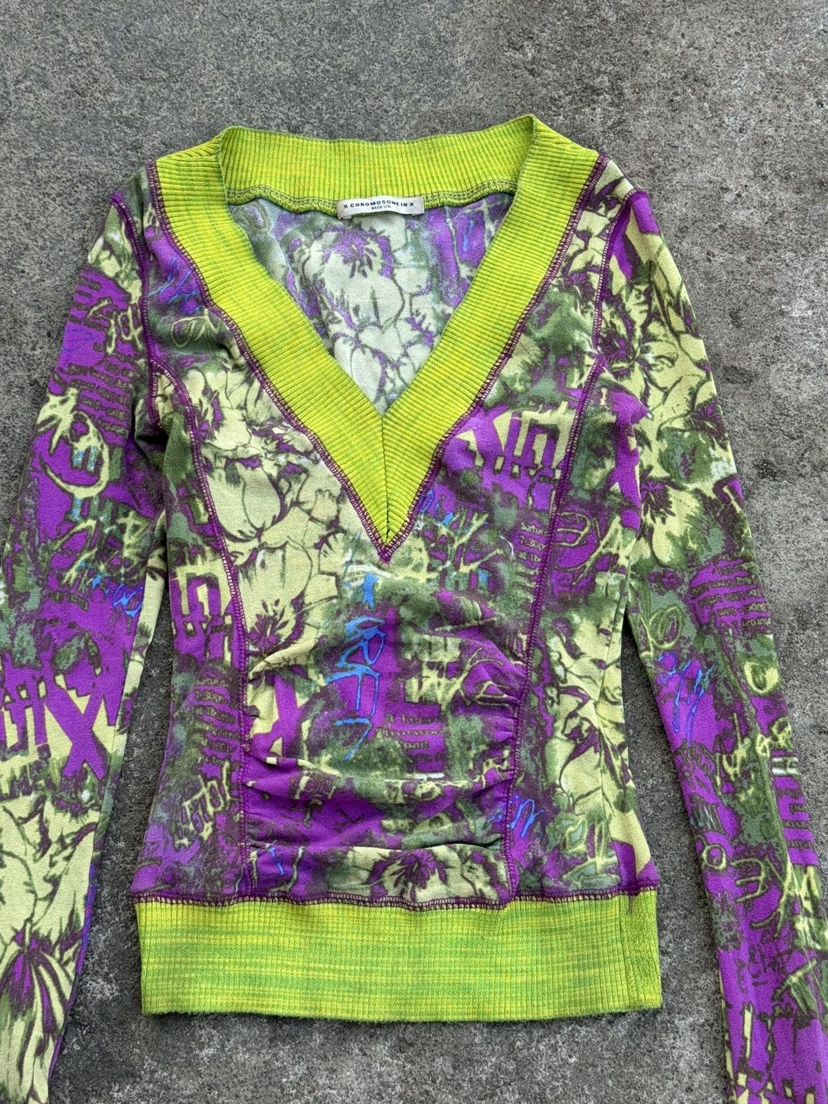 Hysteric Glamour Y2K Chromosomein Japanese Sweater Styled Size S / US 4 / IT 40 - 3 Thumbnail