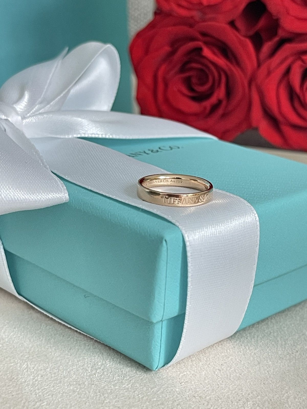 Tiffany & Co. Tiffany & Co. Band Ring in Rose Gold 18K size 4.5 NEW $1400 Size ONE SIZE - 2 Thumbnail