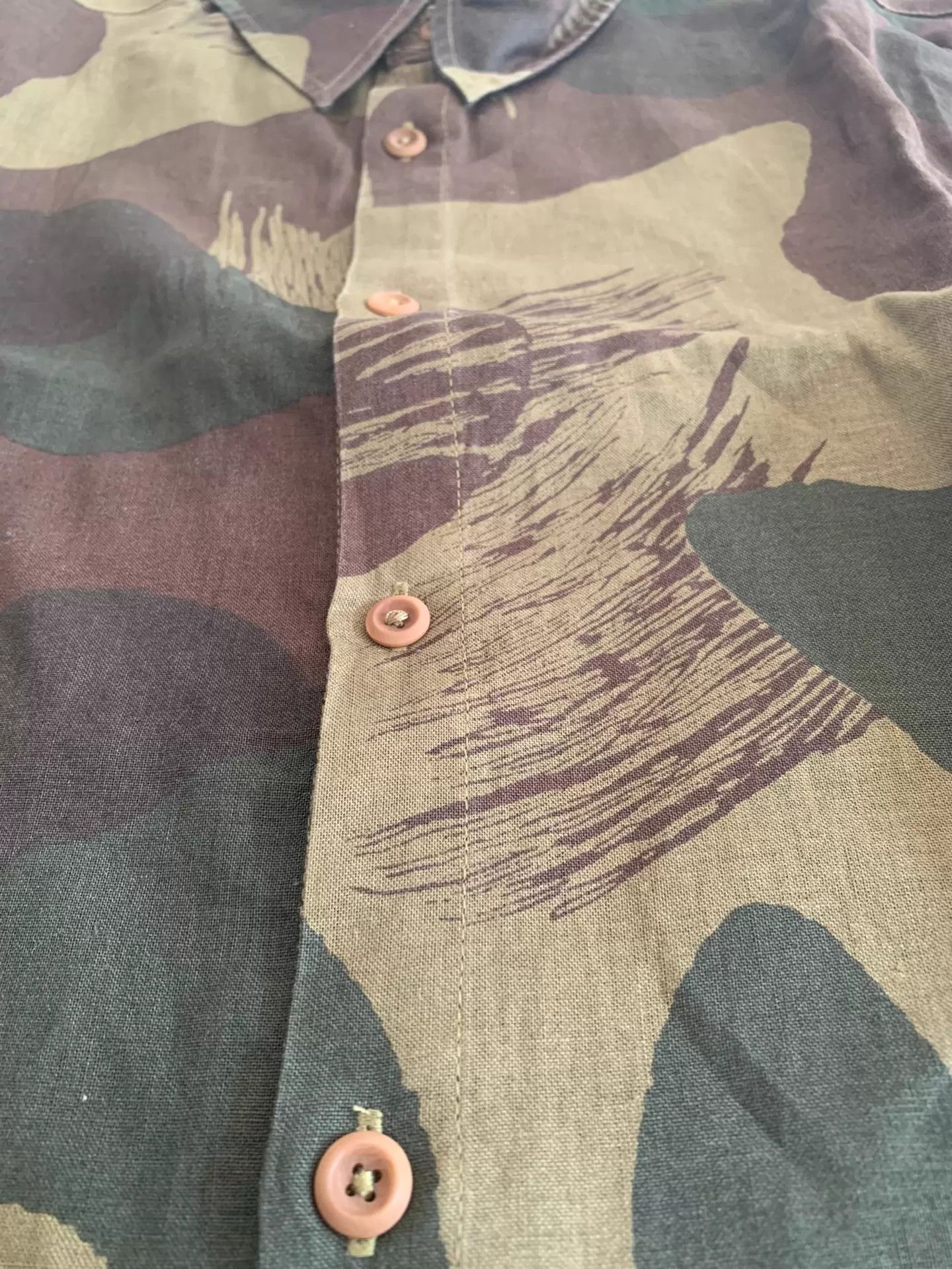 Fleur du Mal Fleurs De Bagne French Denison Camo Shirt XXL New Size US XXL / EU 58 / 5 - 3 Thumbnail