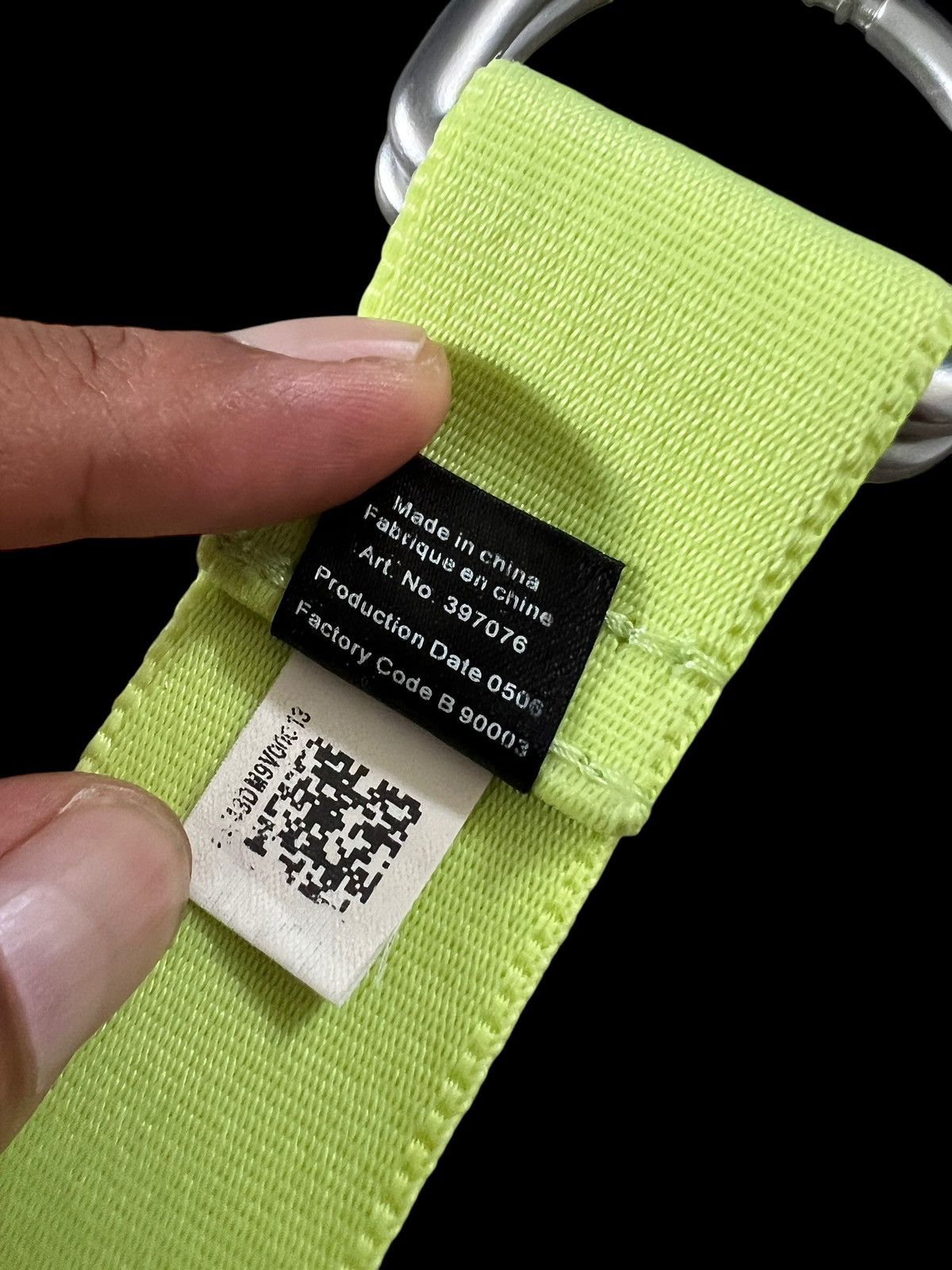 Y-3 Yohji Yamamoto Y-3 Logo Belt Size ONE SIZE - 6 Thumbnail