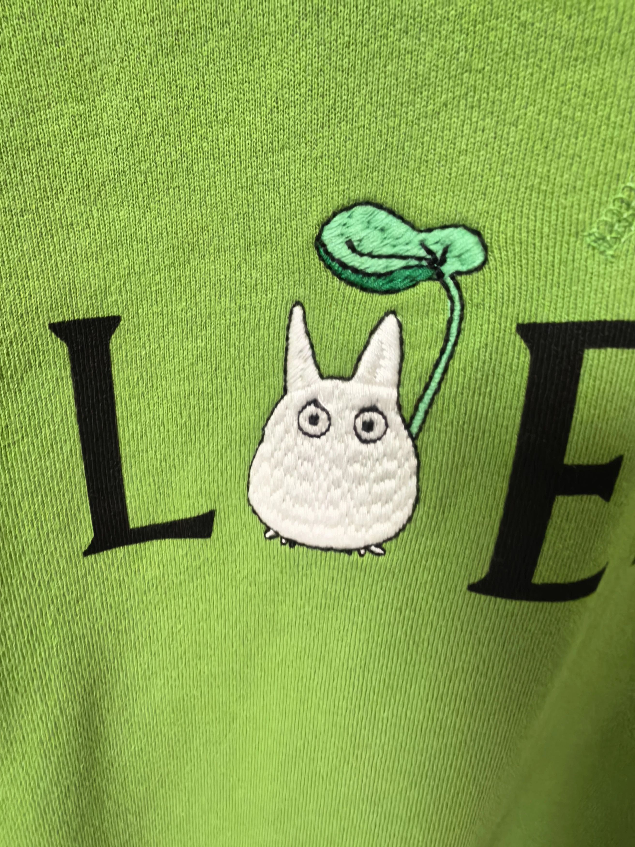 Loewe LOEWE SS21 x Totoro sweatshirt jacket M Size US M / EU 48-50 / 2 - 6 Thumbnail