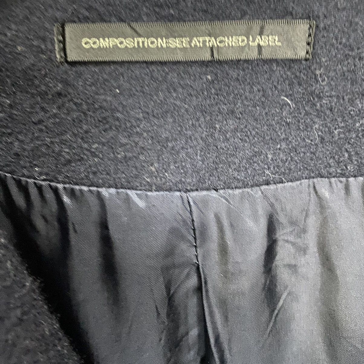 Japanese Brand × Y's × Yohji Yamamoto RUN AWAY Y's Yohji Yamamoto melton wool flare oversized coat Size US M / EU 48-50 / 2 - 11 Thumbnail