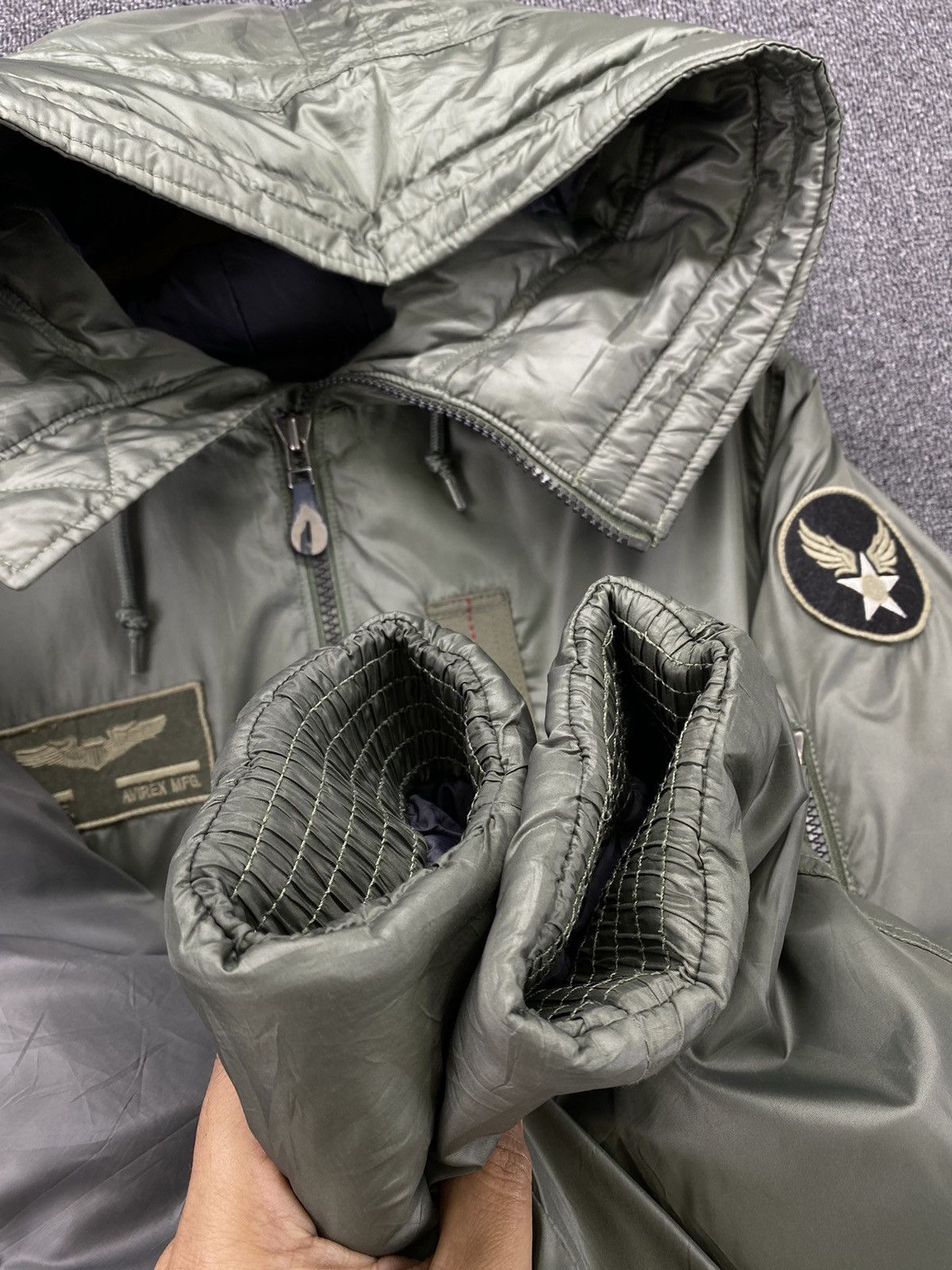 Avirex × Vintage Vintage Avirex Us Air Force Down Jacket Size US XL / EU 56 / 4 - 16 Thumbnail