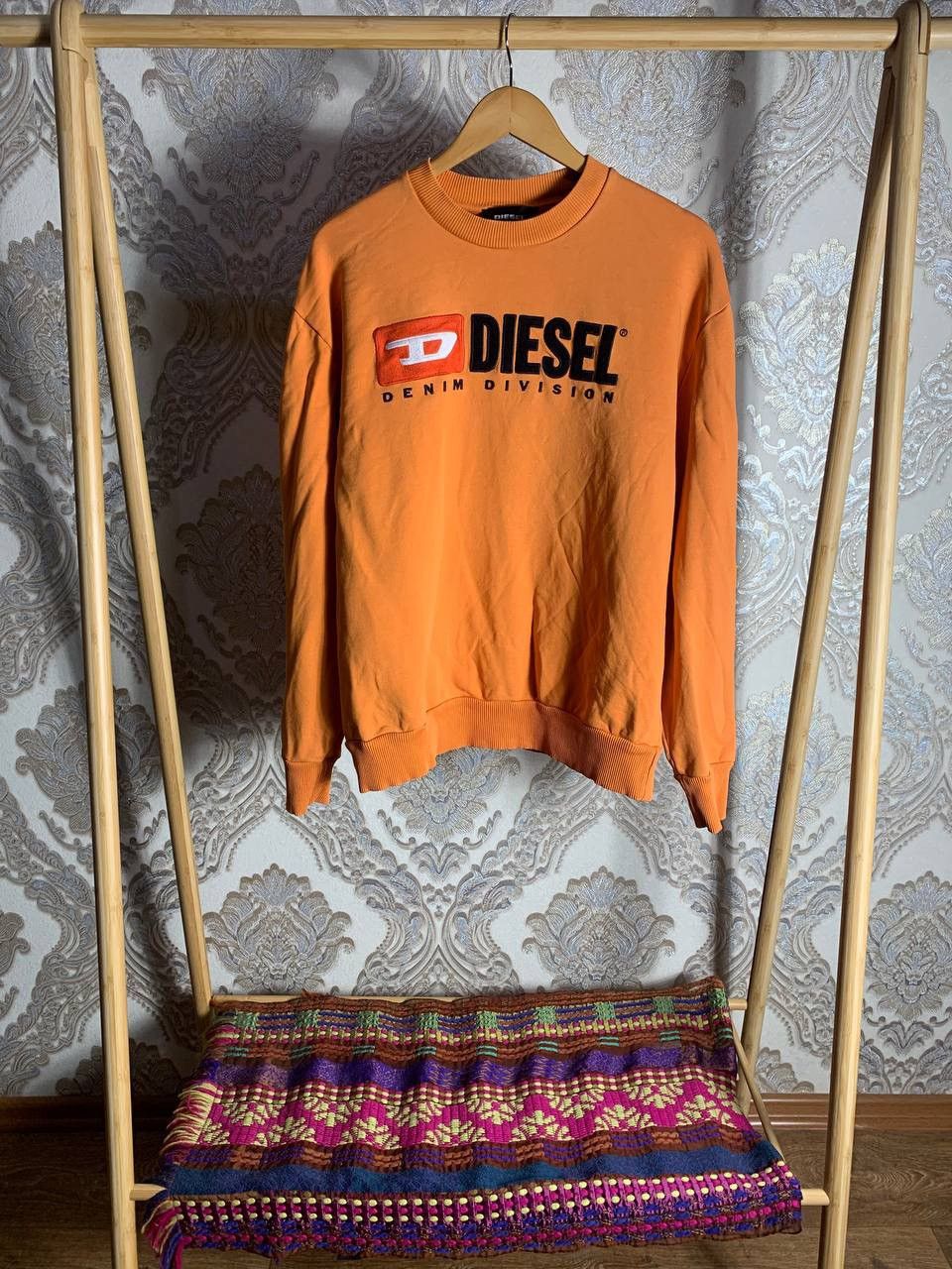 Diesel × Vintage VERY RARE DIESEL DENIM DIVISION SWEATSHIRT Y2K JAPAN STYLE Size US M / EU 48-50 / 2 - 1 Thumbnail