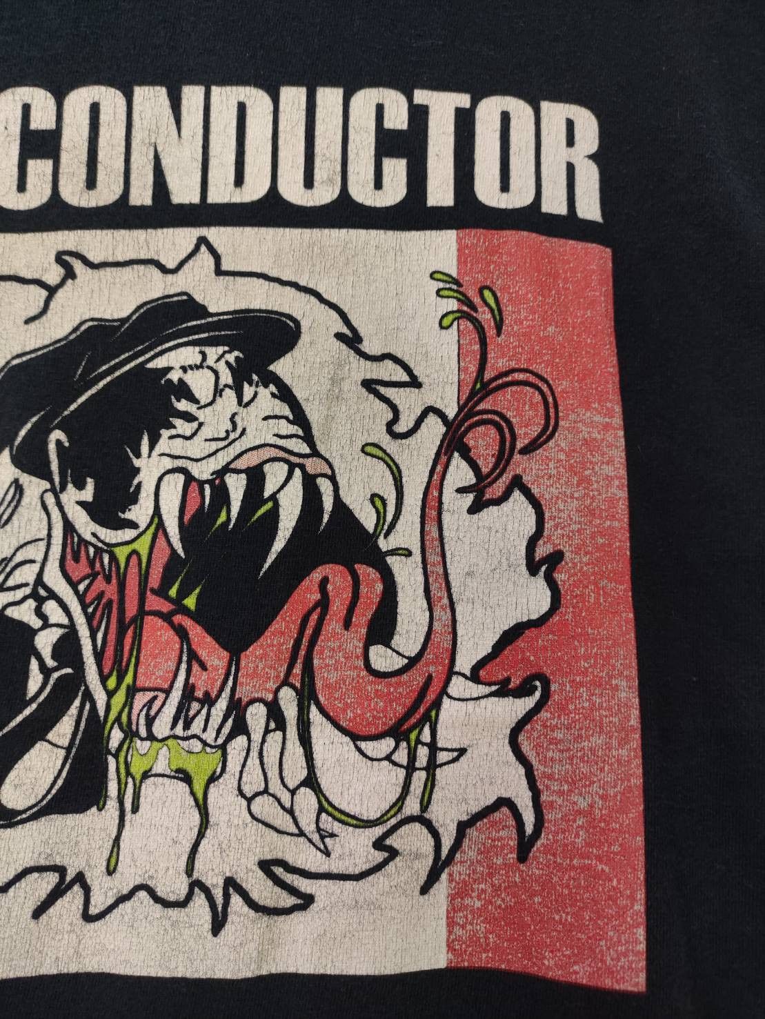 Band Tees Vtg 00's Mad Conductor Venom Parody Powell T-Shirt Size US M / EU 48-50 / 2 - 4 Thumbnail
