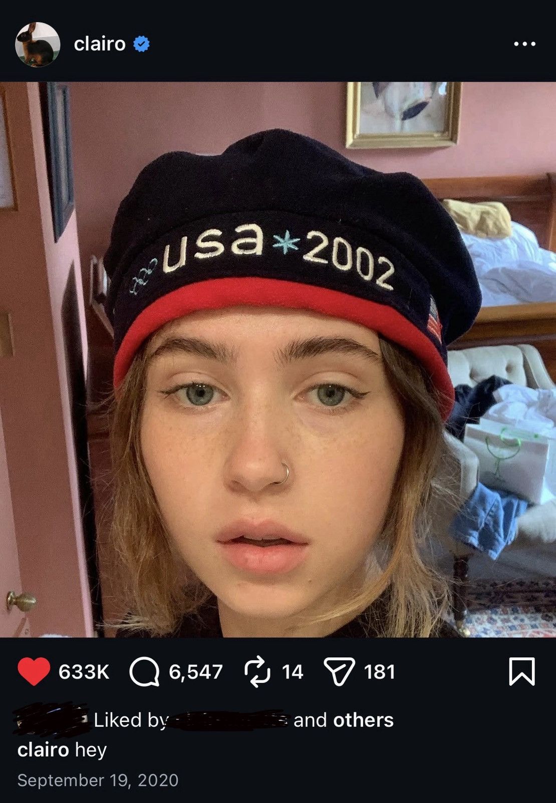 Roots 2002 olympic team USA beret hat Size ONE SIZE - 1 Thumbnail