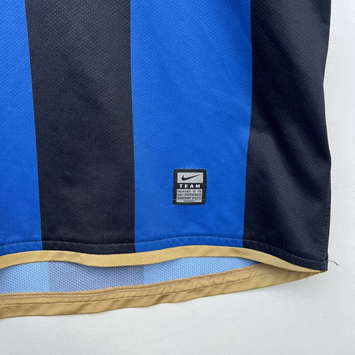 Nike Inter milan 2008 2009 soccer jersey nike football t shirt Size US XL / EU 56 / 4 - 10 Thumbnail