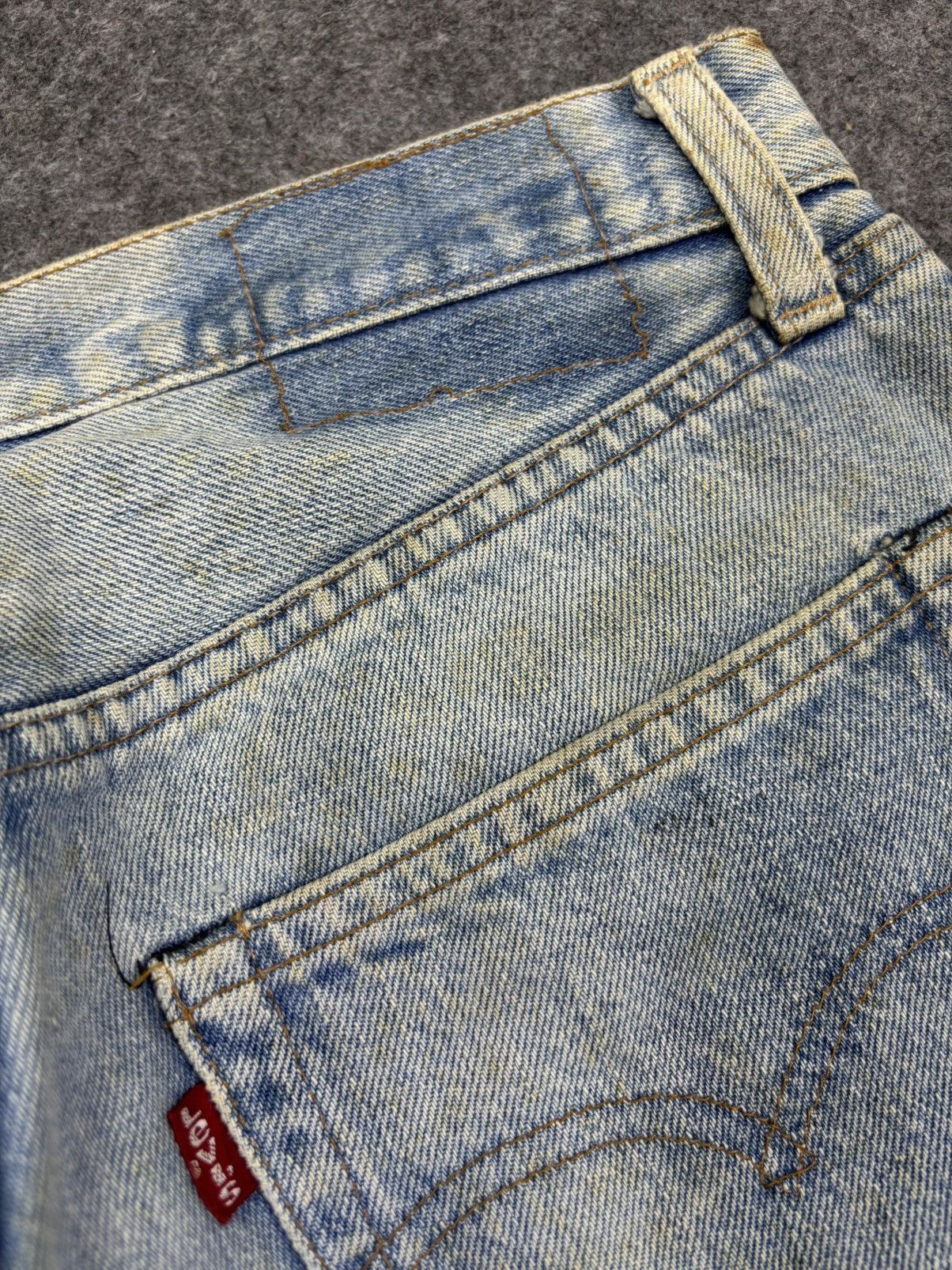 Levi's Vintage 80s Levis 501 Button #6 Selvedge USA Denim F791 Size US 28 / EU 44 - 16 Thumbnail