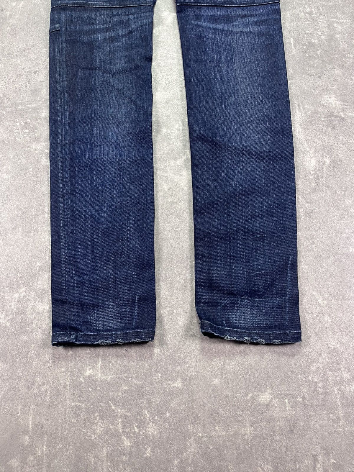 Balmain Balmain Paris Navy Dark Blue Zip Pockets Biker Jeans 31 Size US 31 - 13 Thumbnail