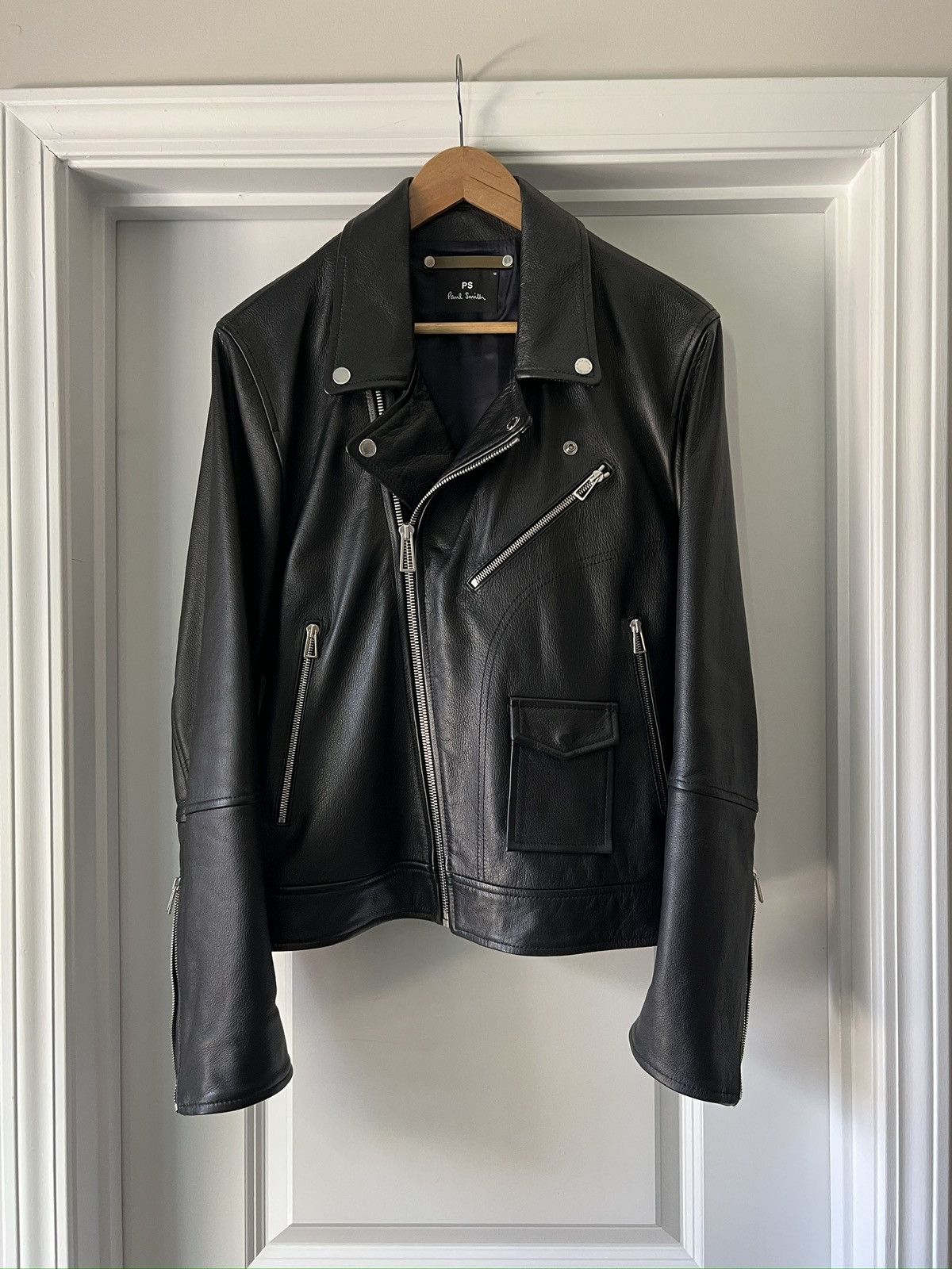 Paul Smith Paul Smith Lambskin Genuine Leather Jacket Size US M / EU 48-50 / 2 - 1 Thumbnail