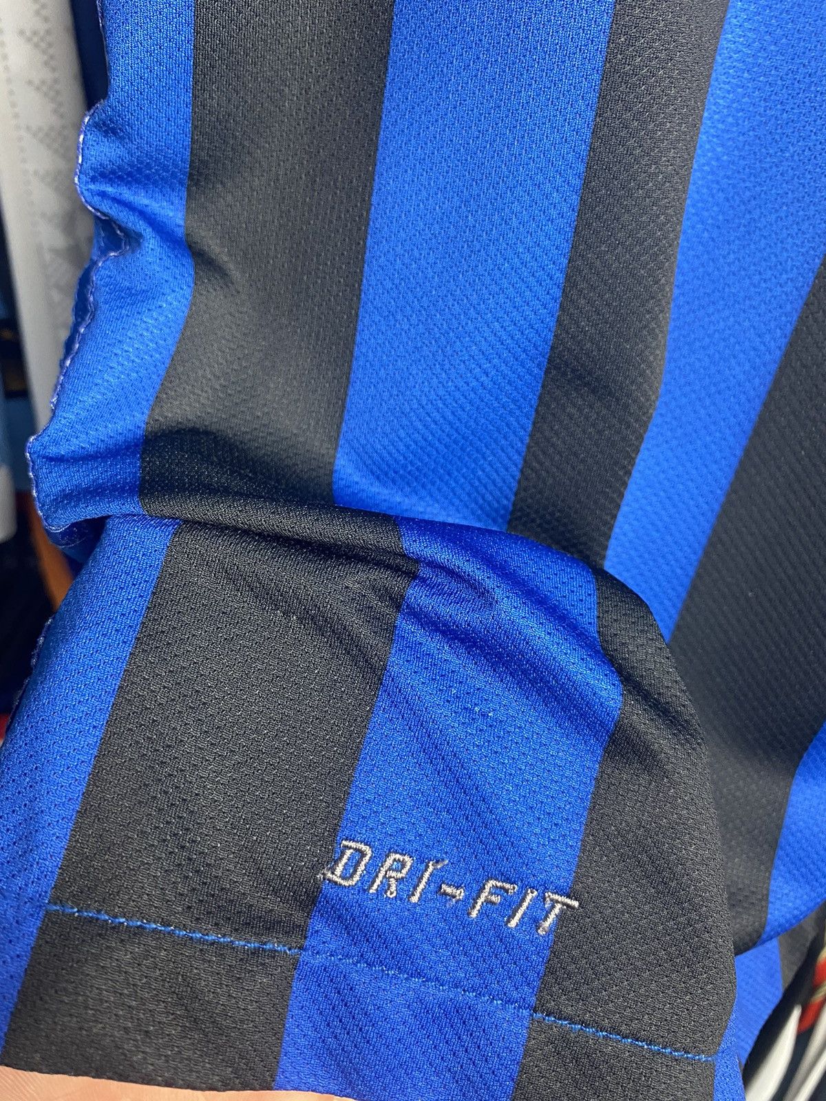 Nike 2011/12 NIKE INTER MILAN HOME SOCCER JERSEY FOOTBALL SHIRT Size US S / EU 44-46 / 1 - 7 Thumbnail