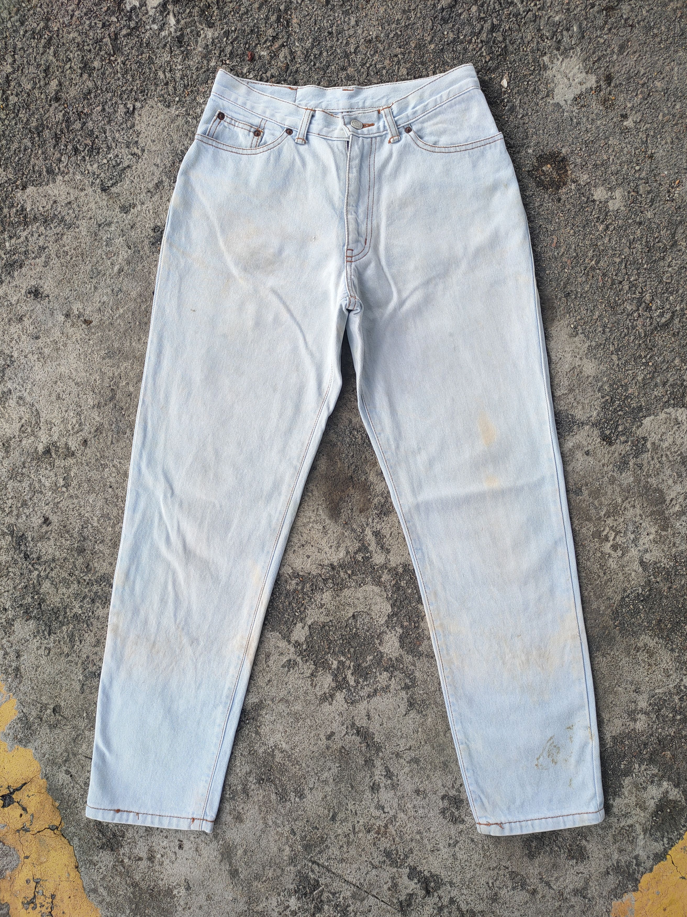 Jean VINTAGE WESTWOOD USA RUSTY FADED JEANS DENIM PANTS Size US 28 / EU 44 - 2 Thumbnail