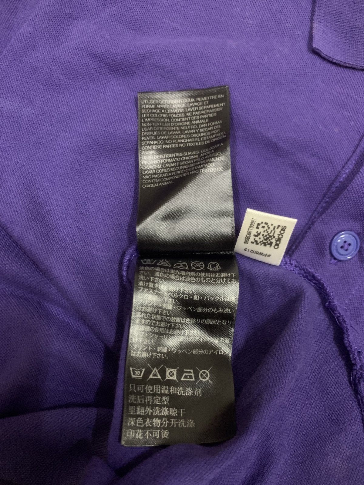 Yohji Yamamoto Adidas Y3 purple Polo shirt Size US XS / EU 42 / 0 - 9 Thumbnail