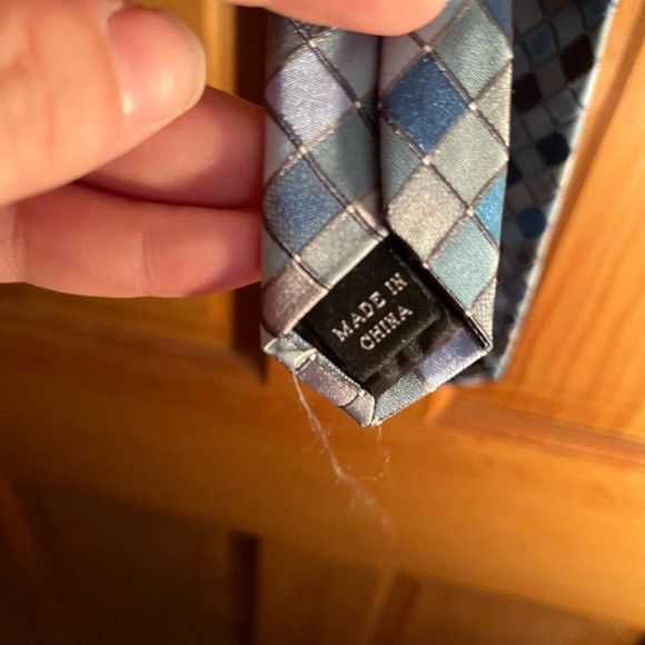 Kenneth Cole Kenneth Cole Reaction multicolor Cube design tie 100% silk Size ONE SIZE - 4 Thumbnail