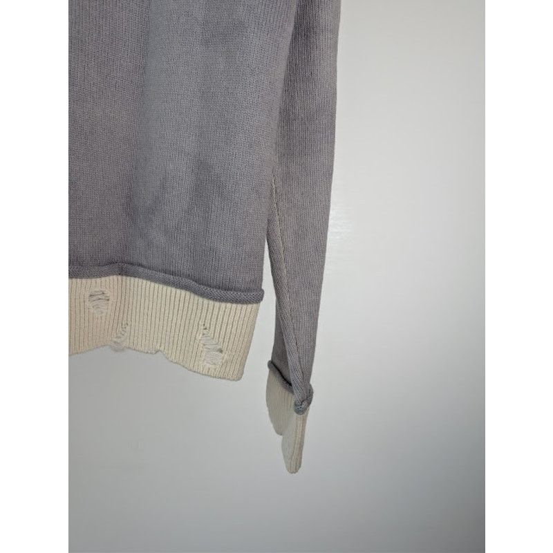 Amiri o1rshd1 Vintage Cashmere Crew Sweater in Grey Size US M / EU 48-50 / 2 - 14 Thumbnail