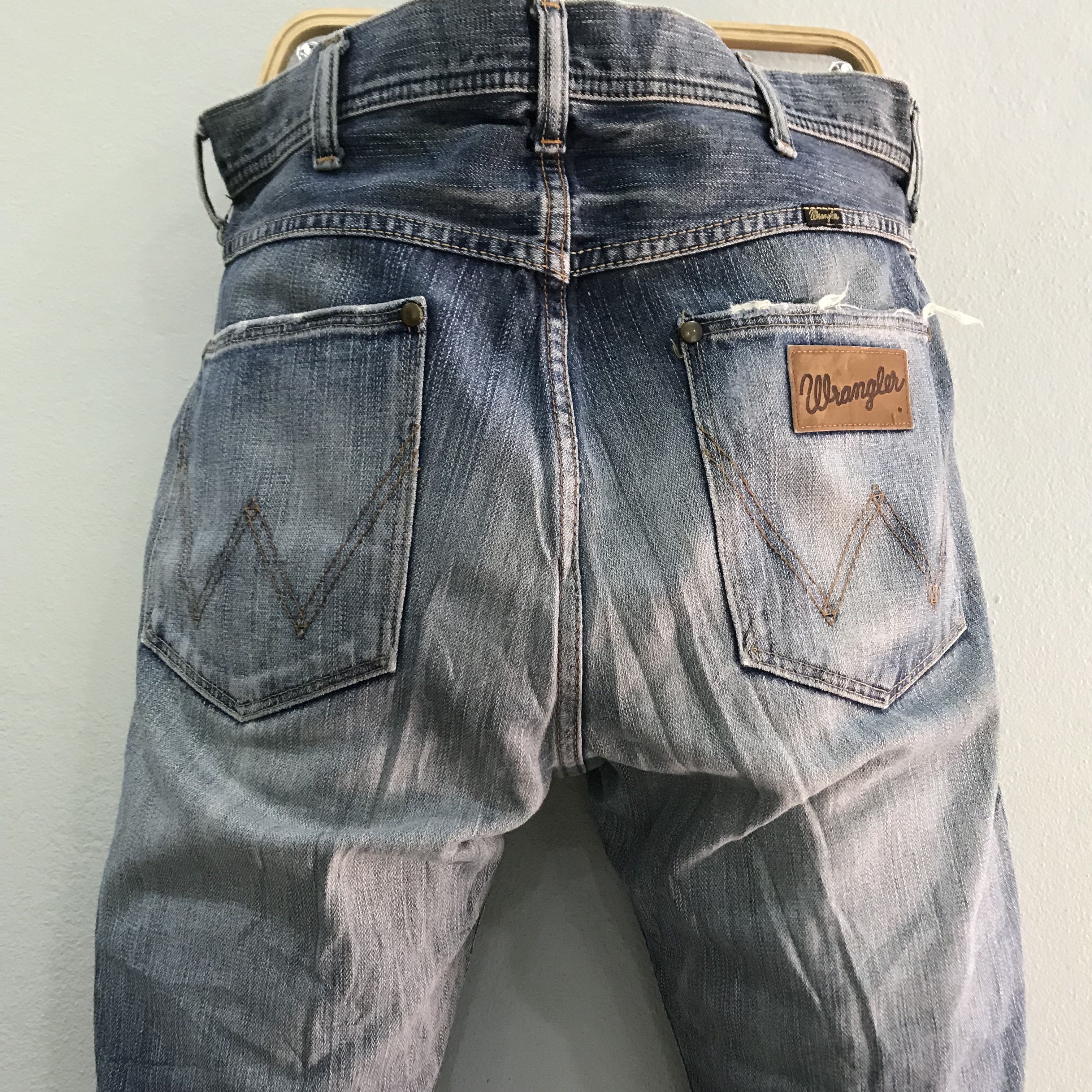 Wrangler Vintage 90's Wrangler Stone Washed Jeans Size US 36 / EU 52 - 12 Thumbnail