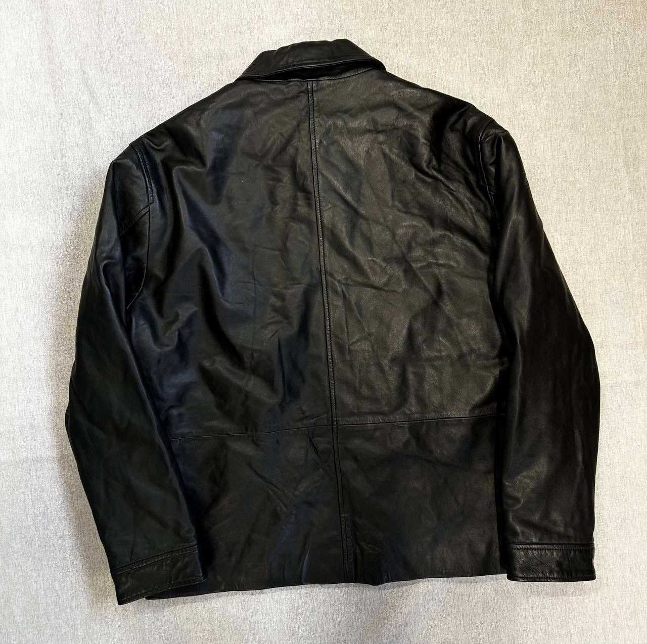 Lacoste Vintage Leather jacket Lacoste Size L Size US L / EU 52-54 / 3 - 2 Thumbnail